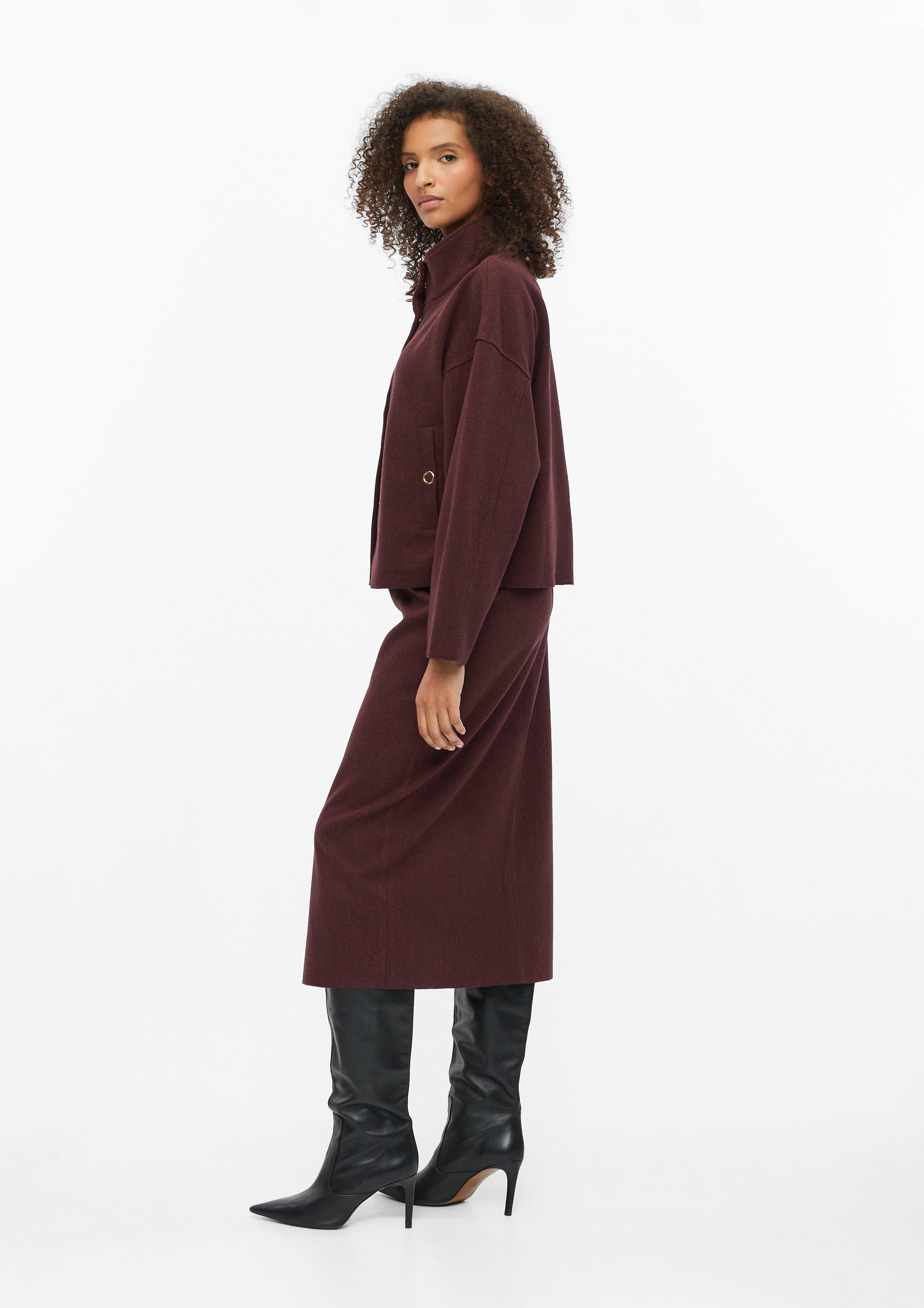 Femmes Veste d'intérieur en rouge de s.Oliver BLACK LABEL