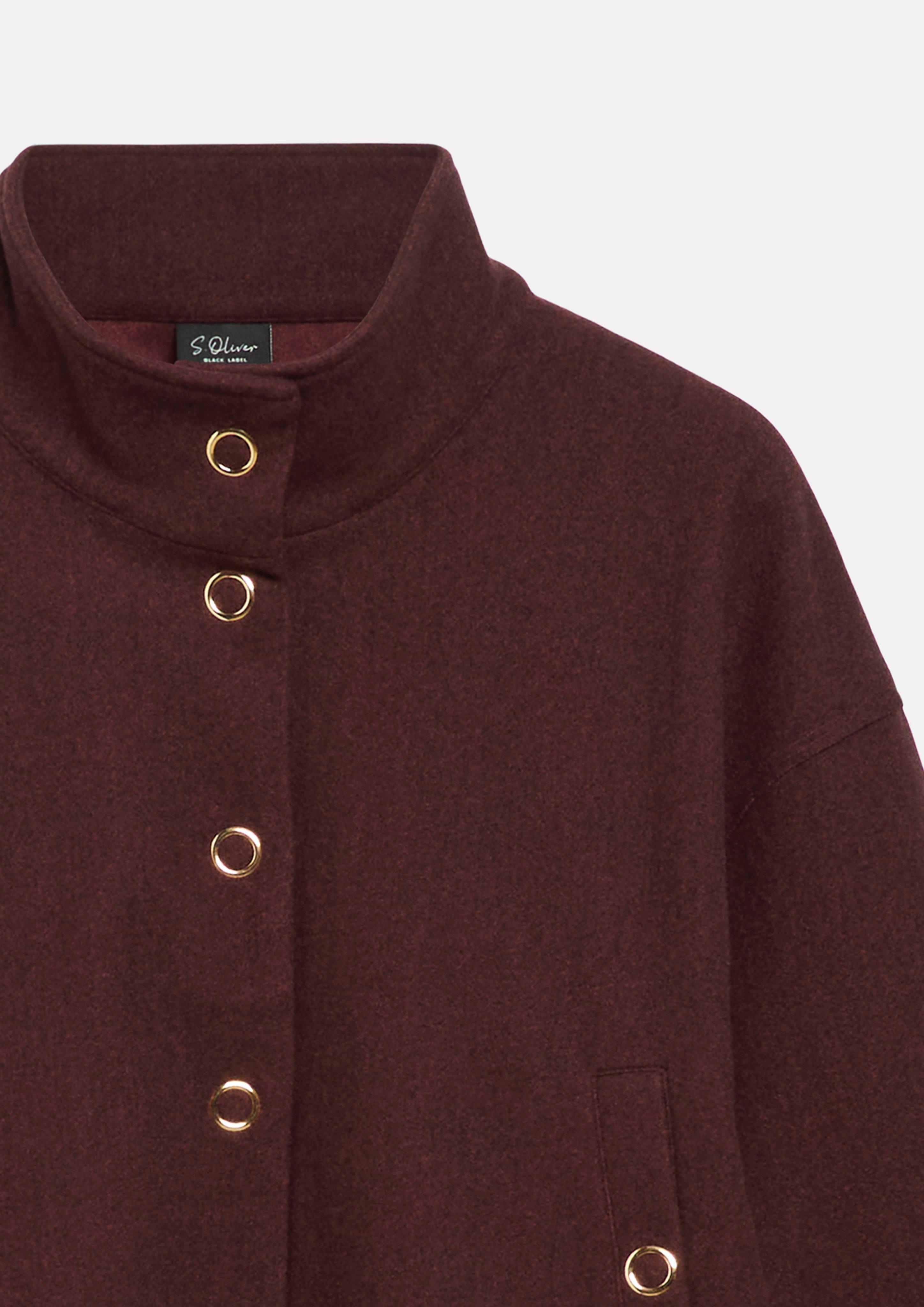 Femmes Veste d'intérieur en rouge de s.Oliver BLACK LABEL