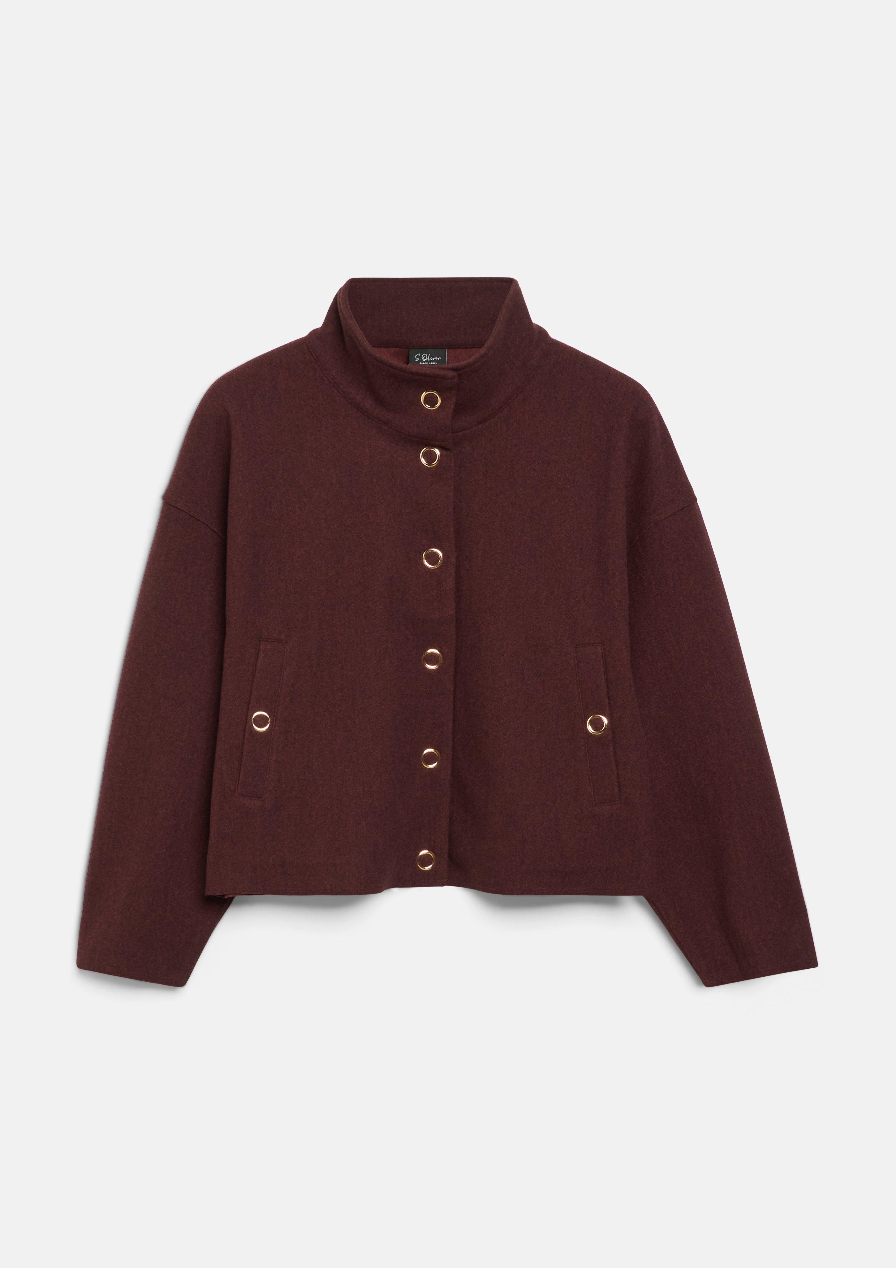 Femmes Veste d'intérieur en rouge de s.Oliver BLACK LABEL