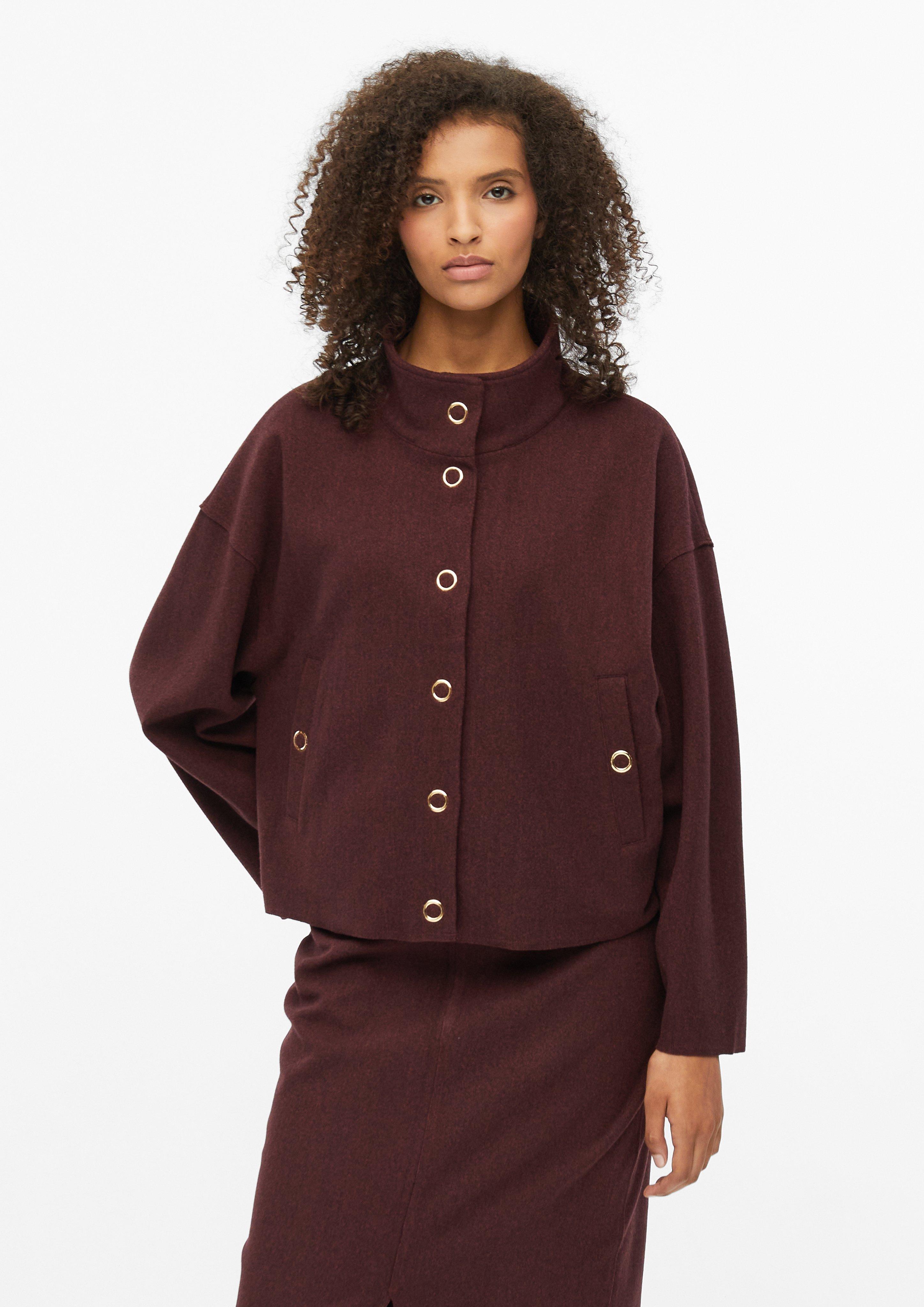 Femmes Veste d'intérieur en rouge de s.Oliver BLACK LABEL