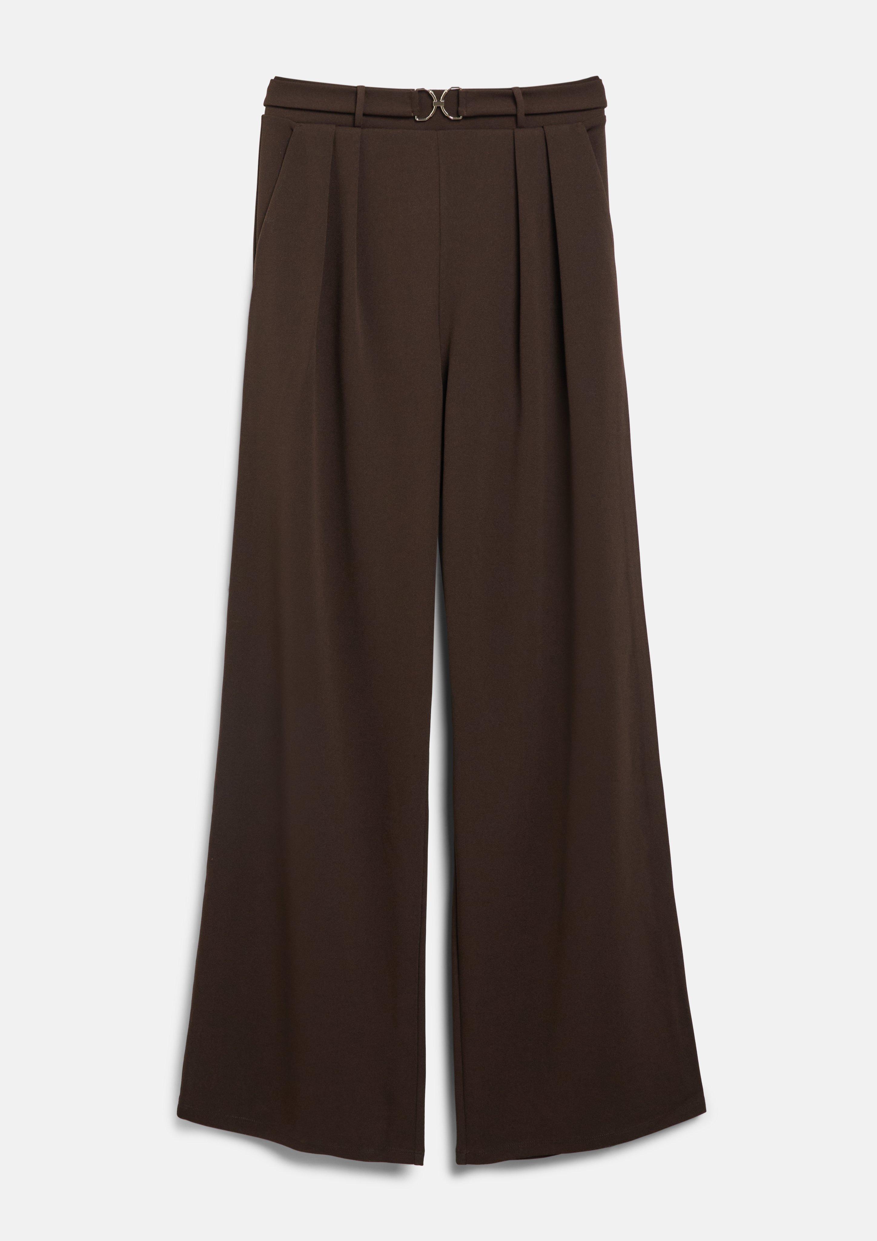 Dames Broek in bruin van s.Oliver BLACK LABEL