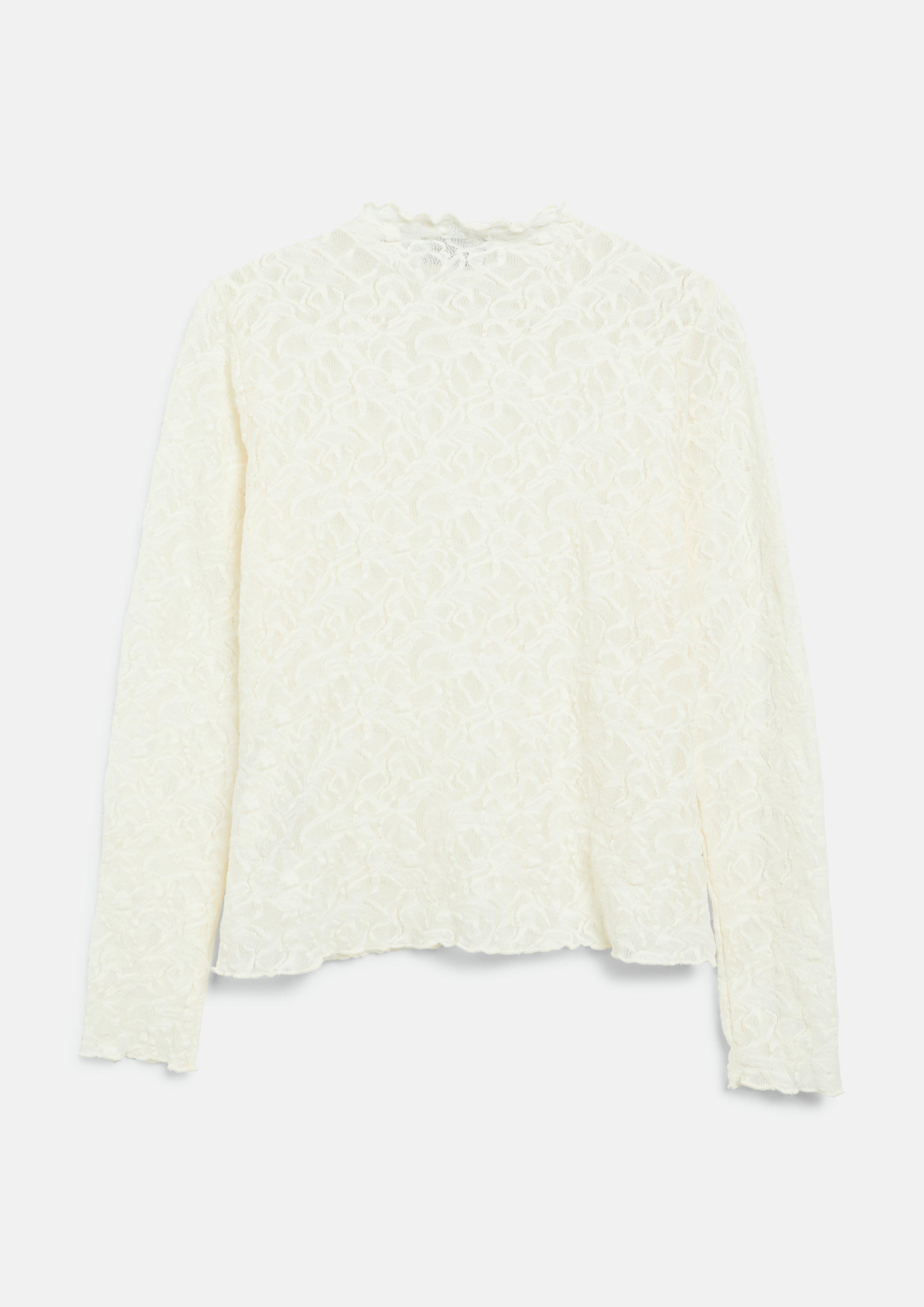 Women T-shirt in cream by s.Oliver BLACK LABEL