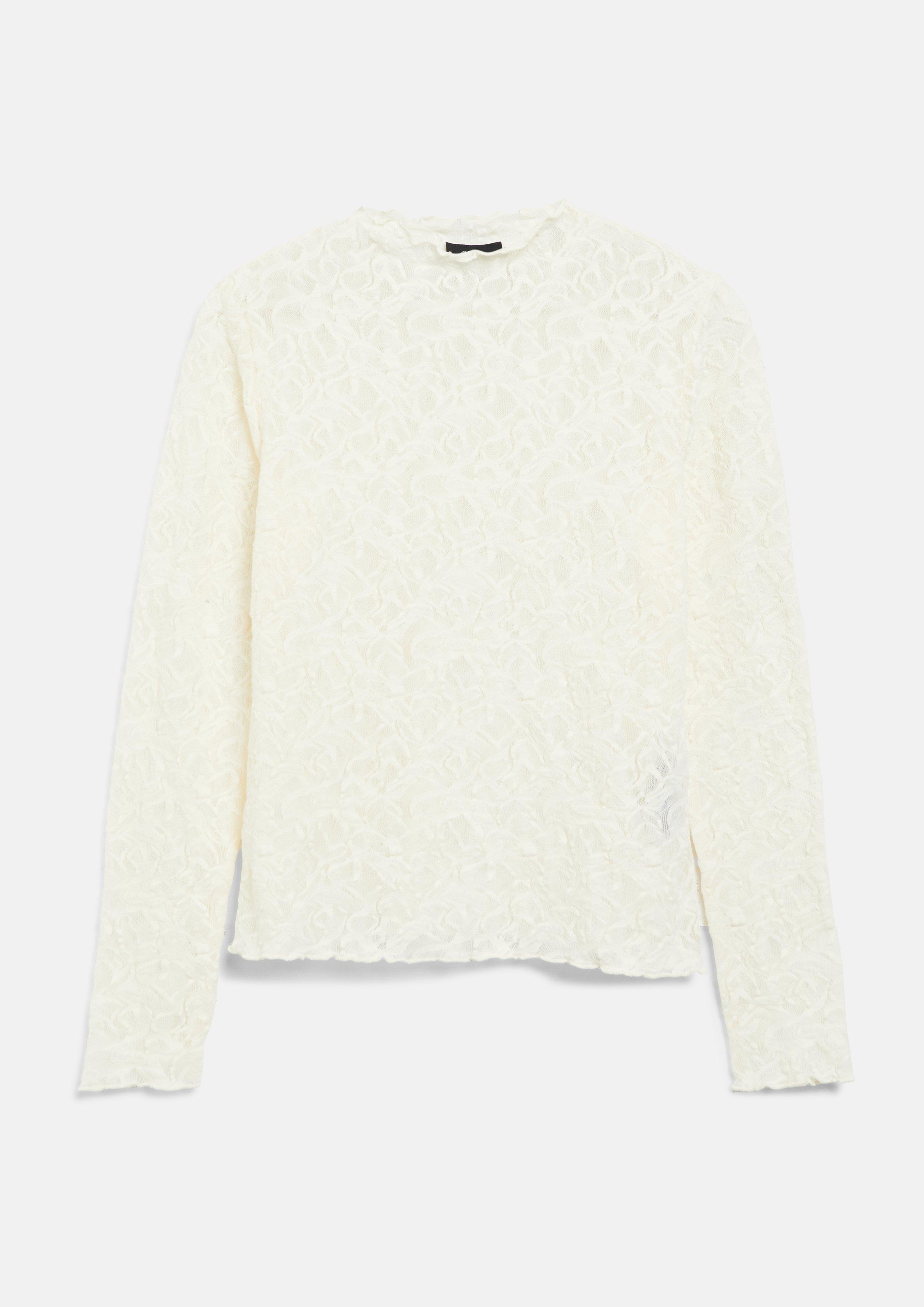 T-Shirt in cream by s.Oliver BLACK LABEL