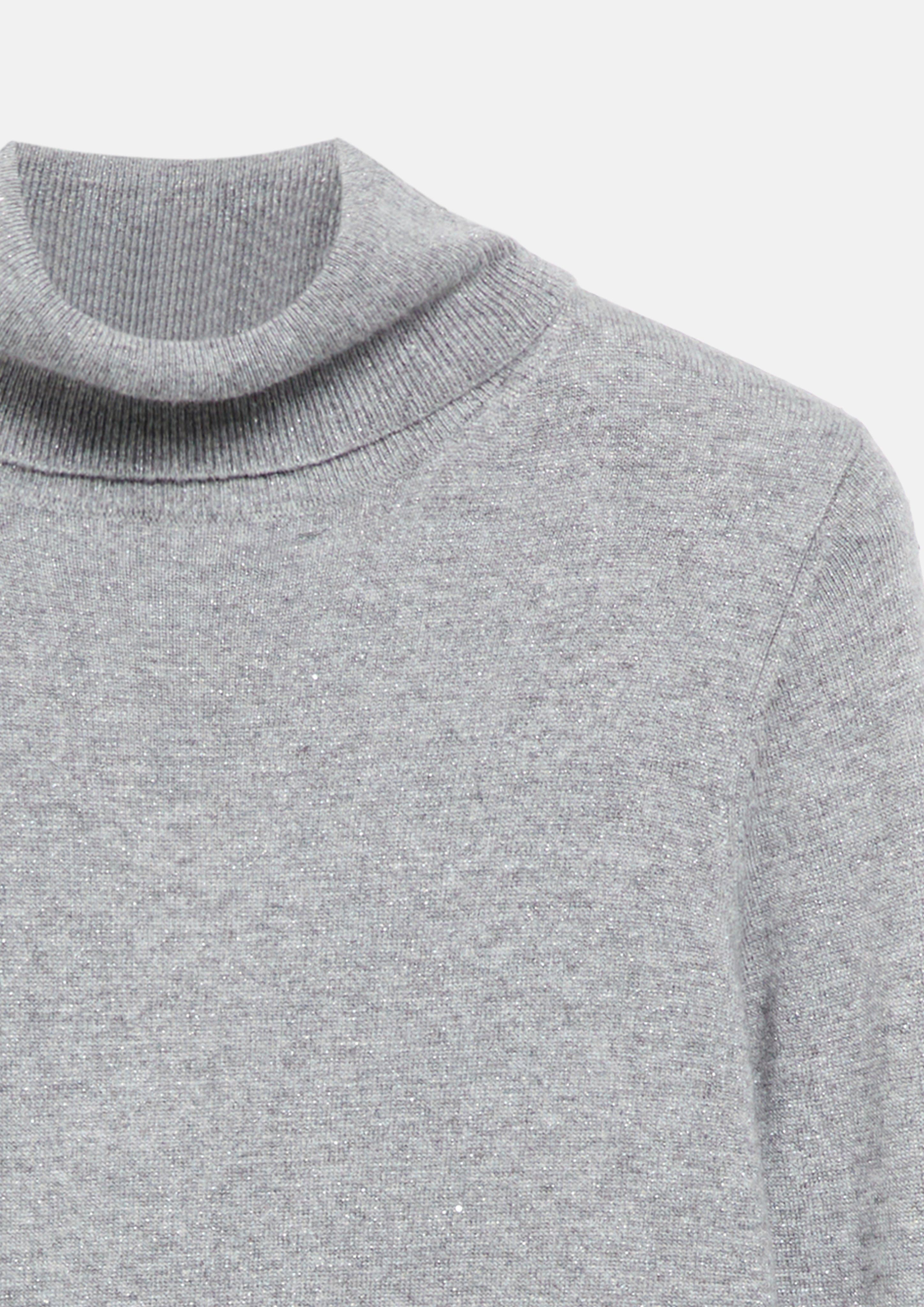 Women Knitted pullover in grey by s.Oliver