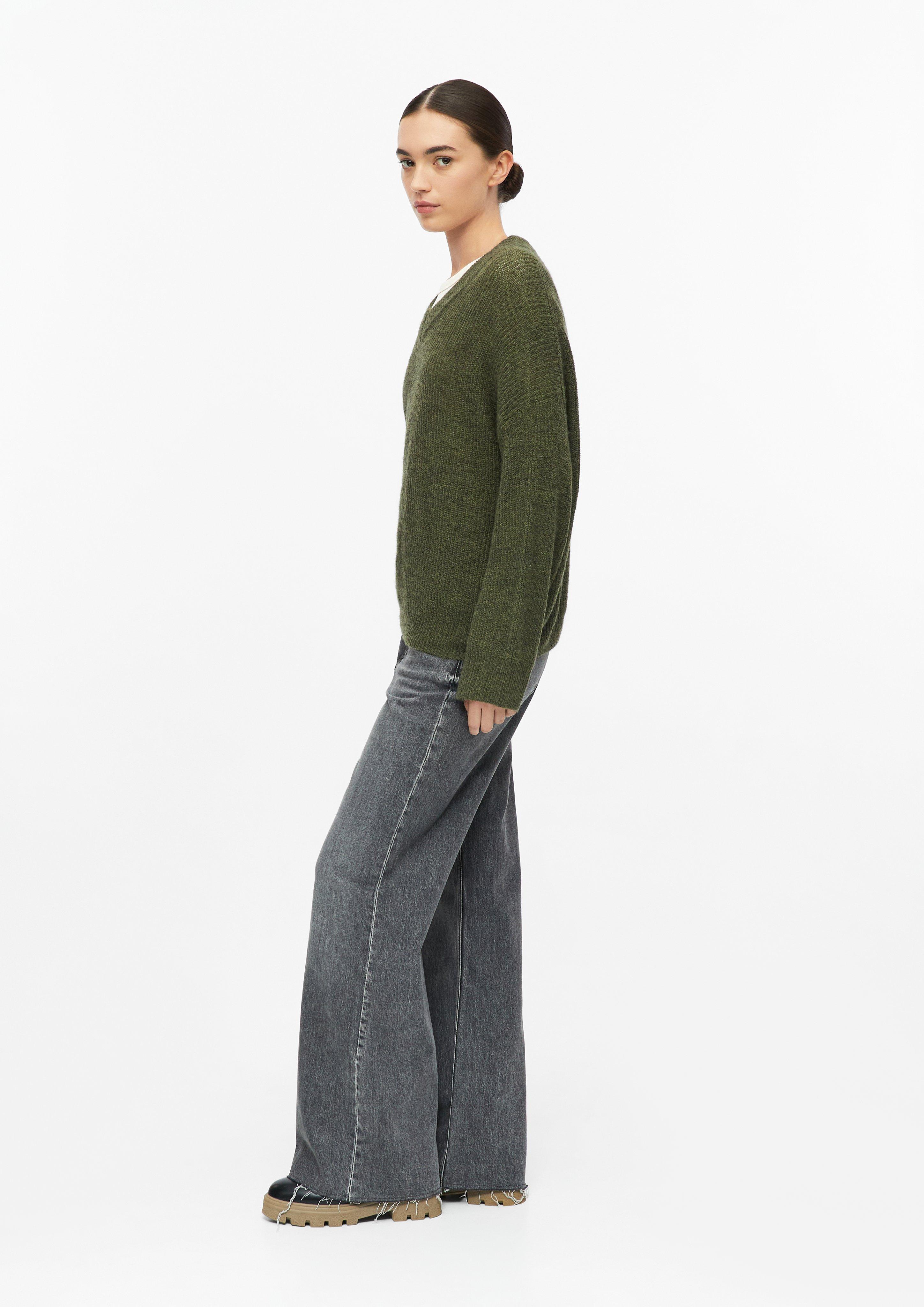 Femmes Pull en tricot en olive de s.Oliver