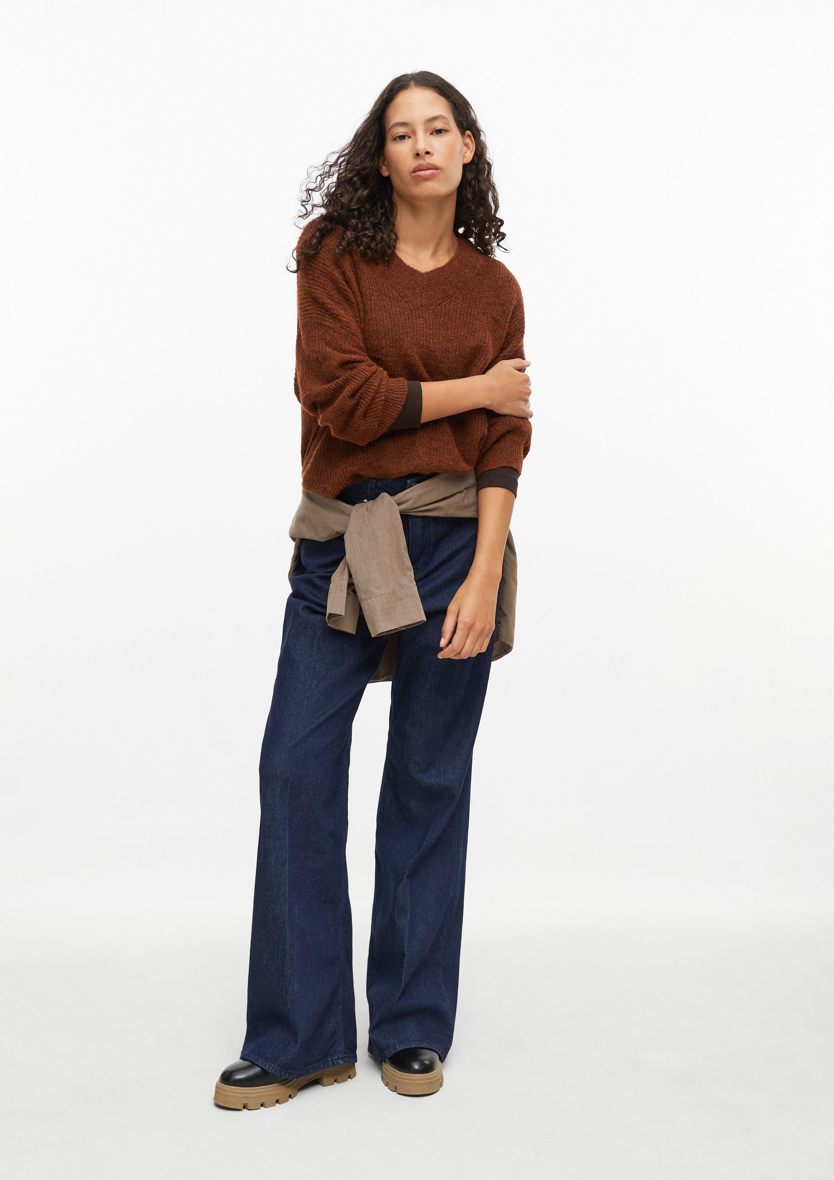 Damen Strickpullover in orange von s.Oliver