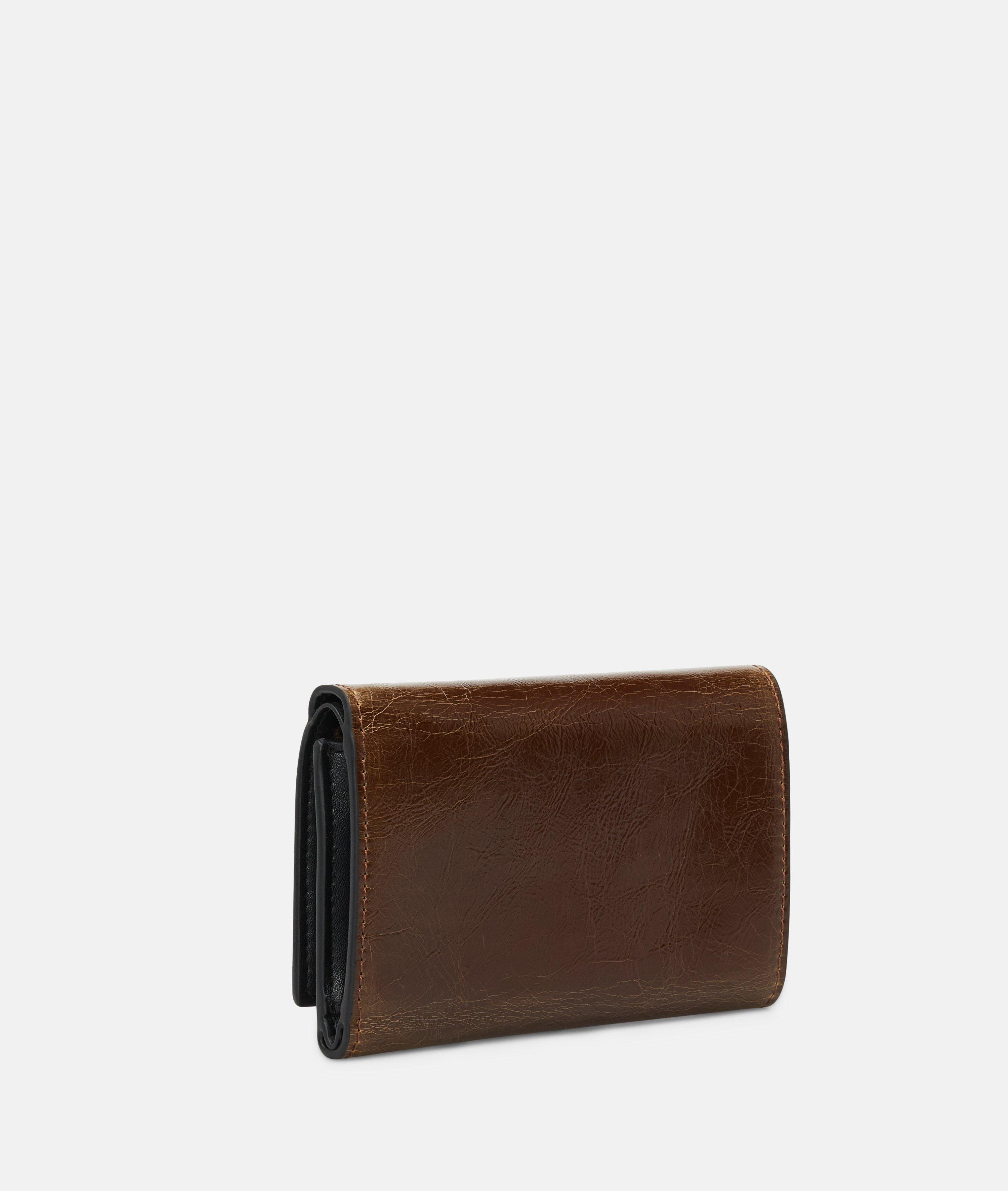 Portefeuille en brun & noir
