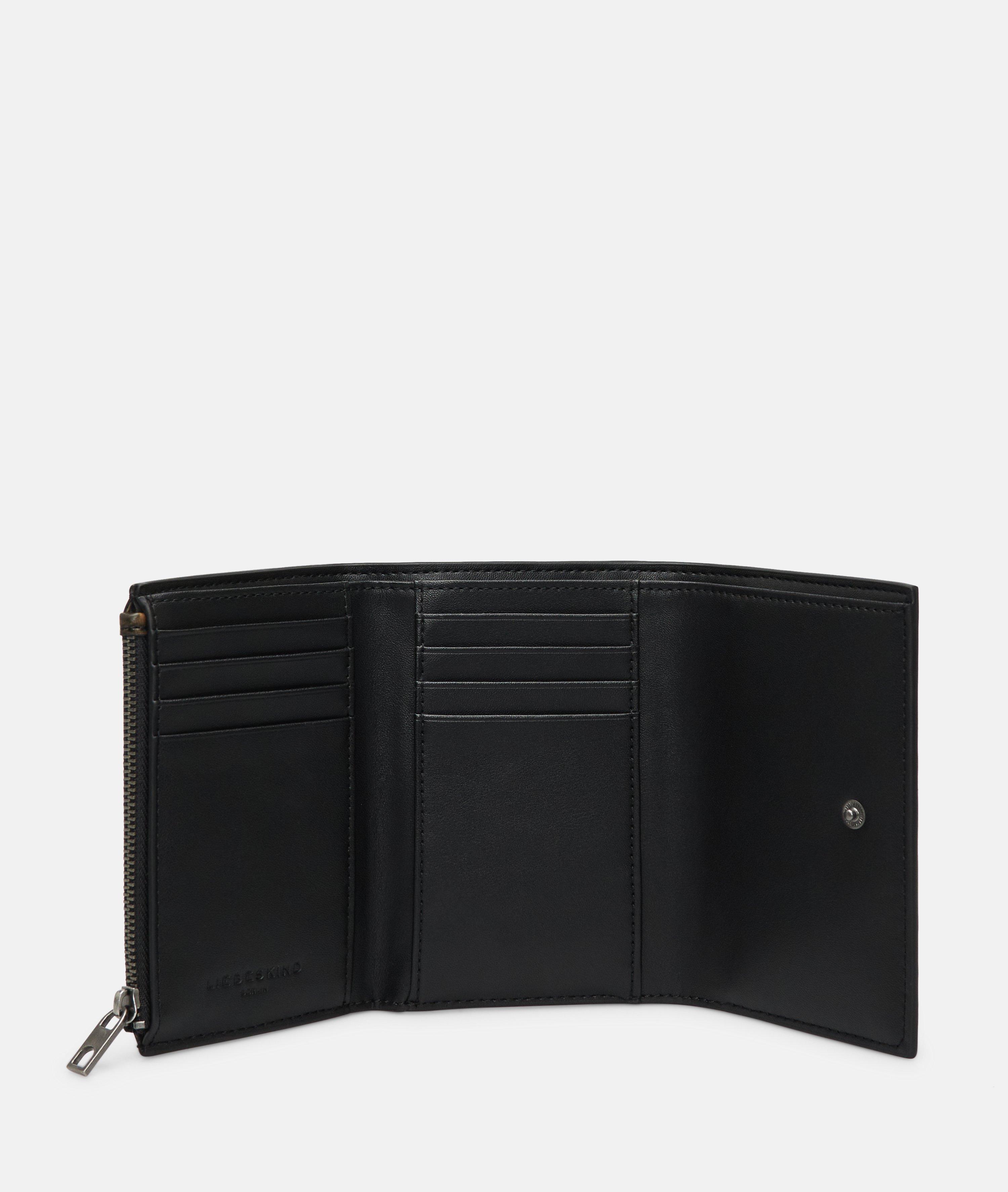 Portefeuille en brun & noir
