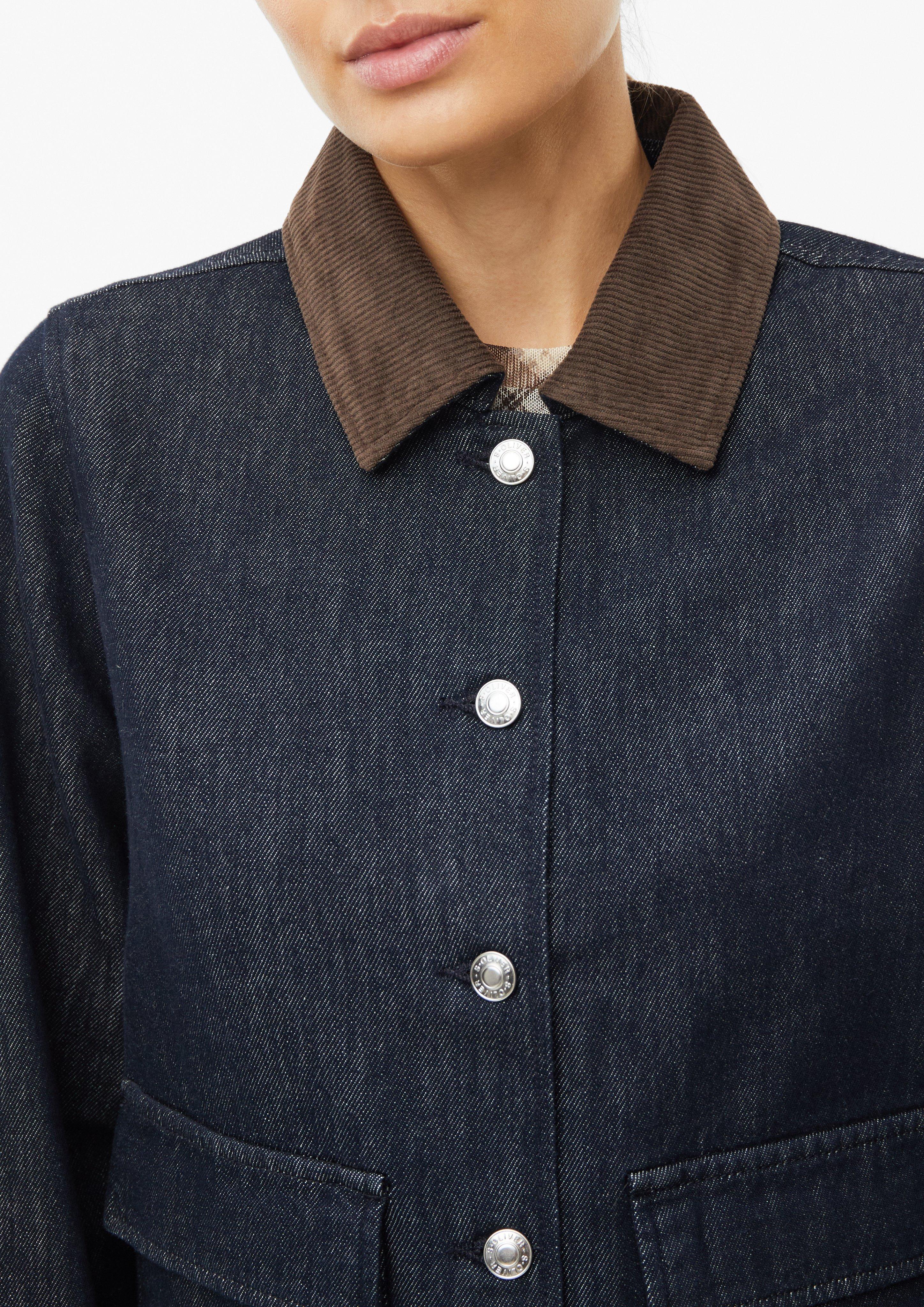Women Indoor jacket in blue by s.Oliver