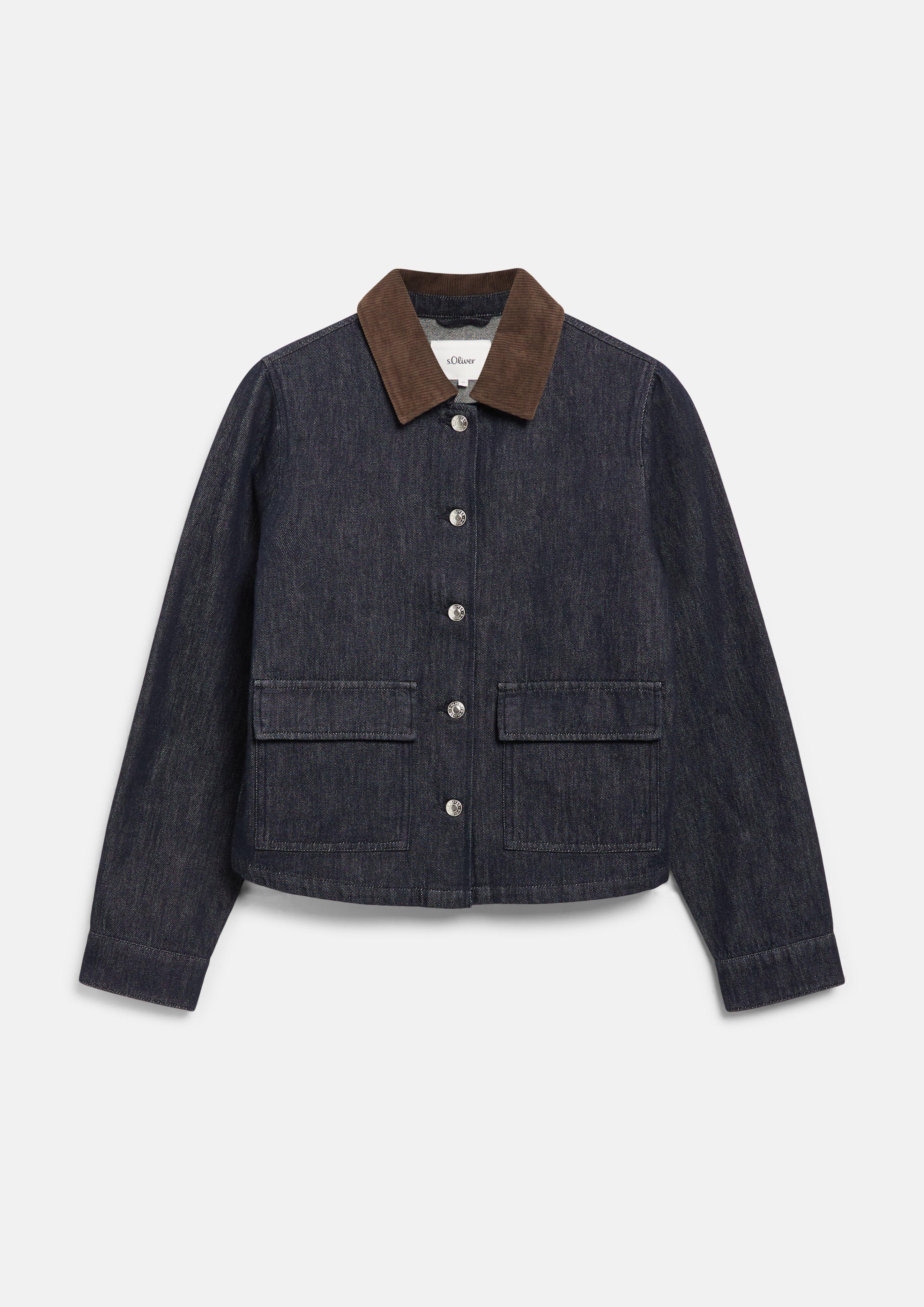 Women Indoor jacket in blue by s.Oliver