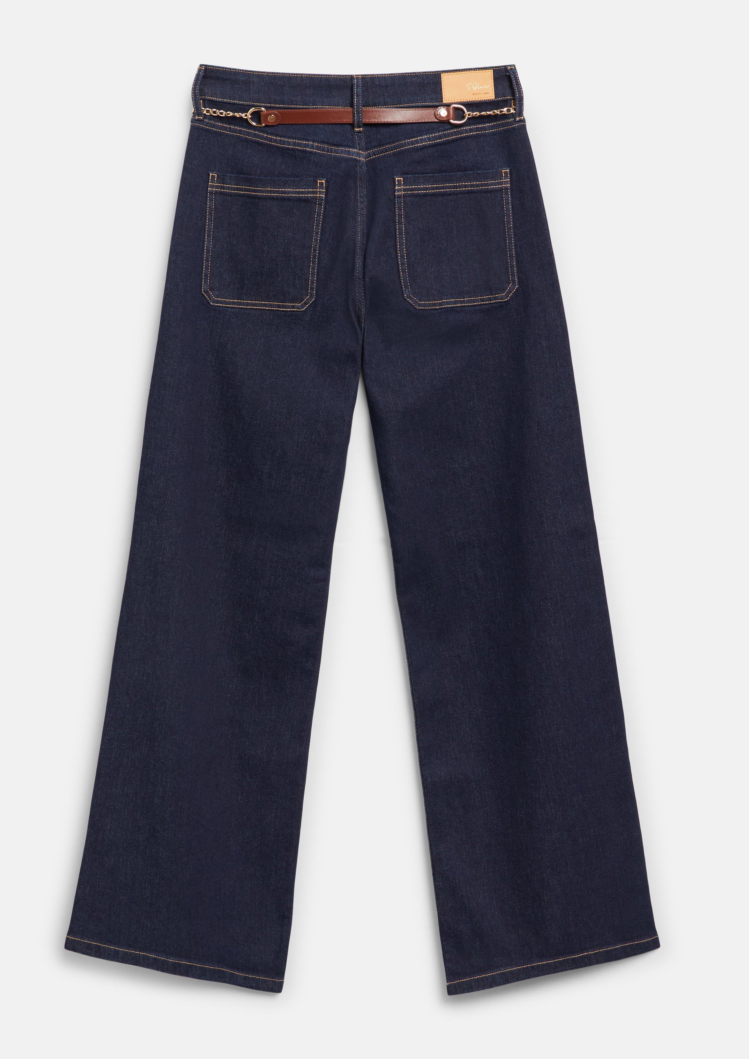 Dames Jeans broek in blauw van s.Oliver BLACK LABEL