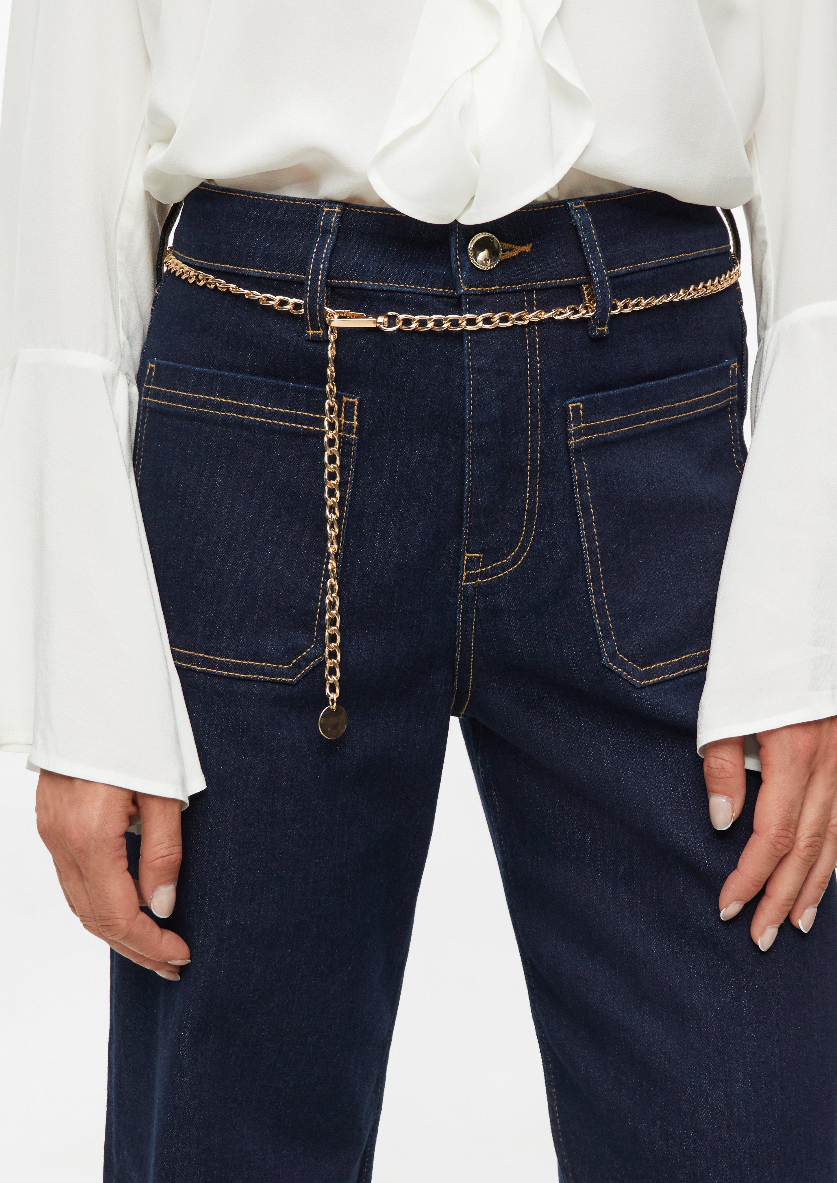 Femmes Jeans en bleu de s.Oliver BLACK LABEL