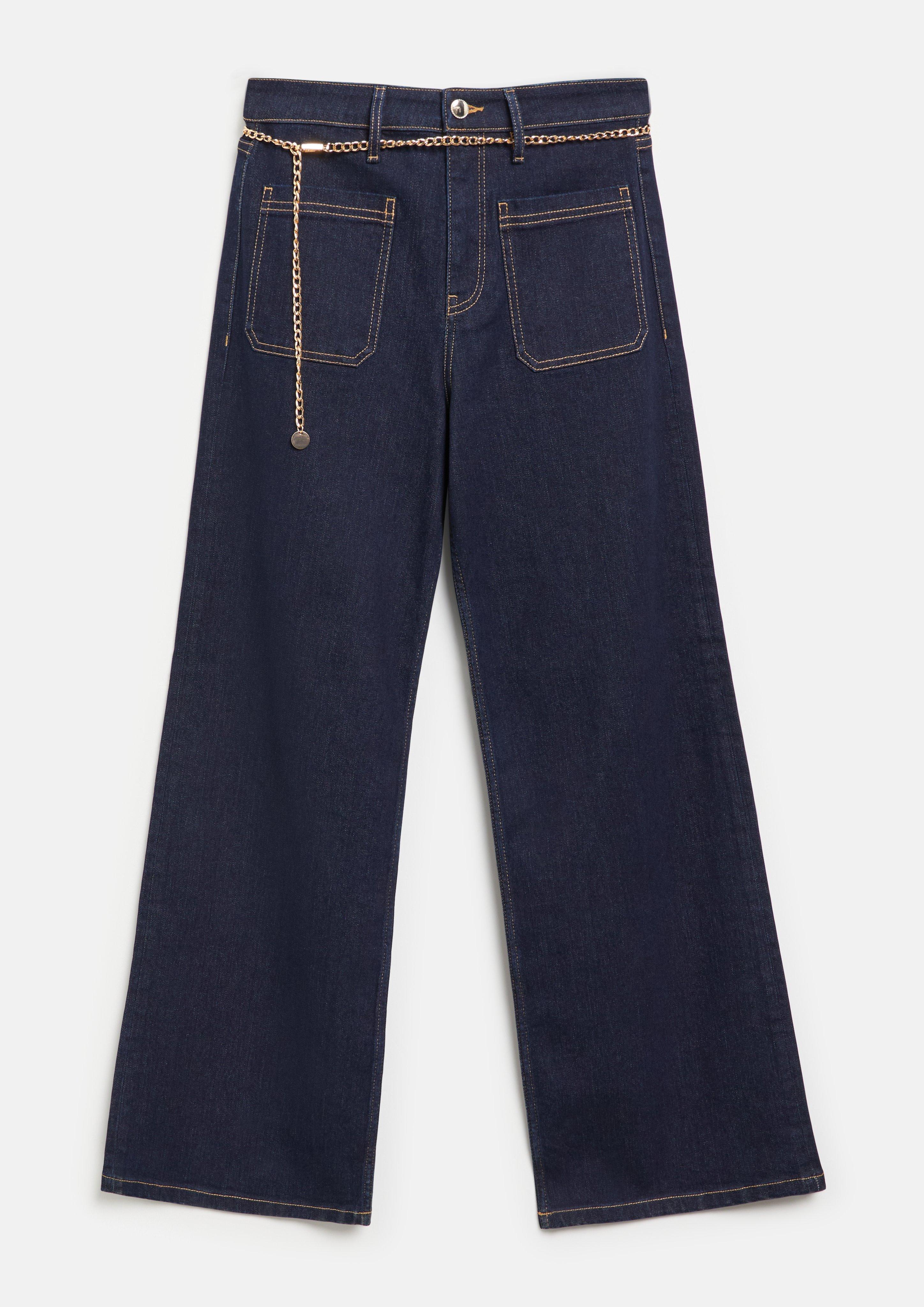 Dames Jeans broek in donkerblauw van s.Oliver BLACK LABEL