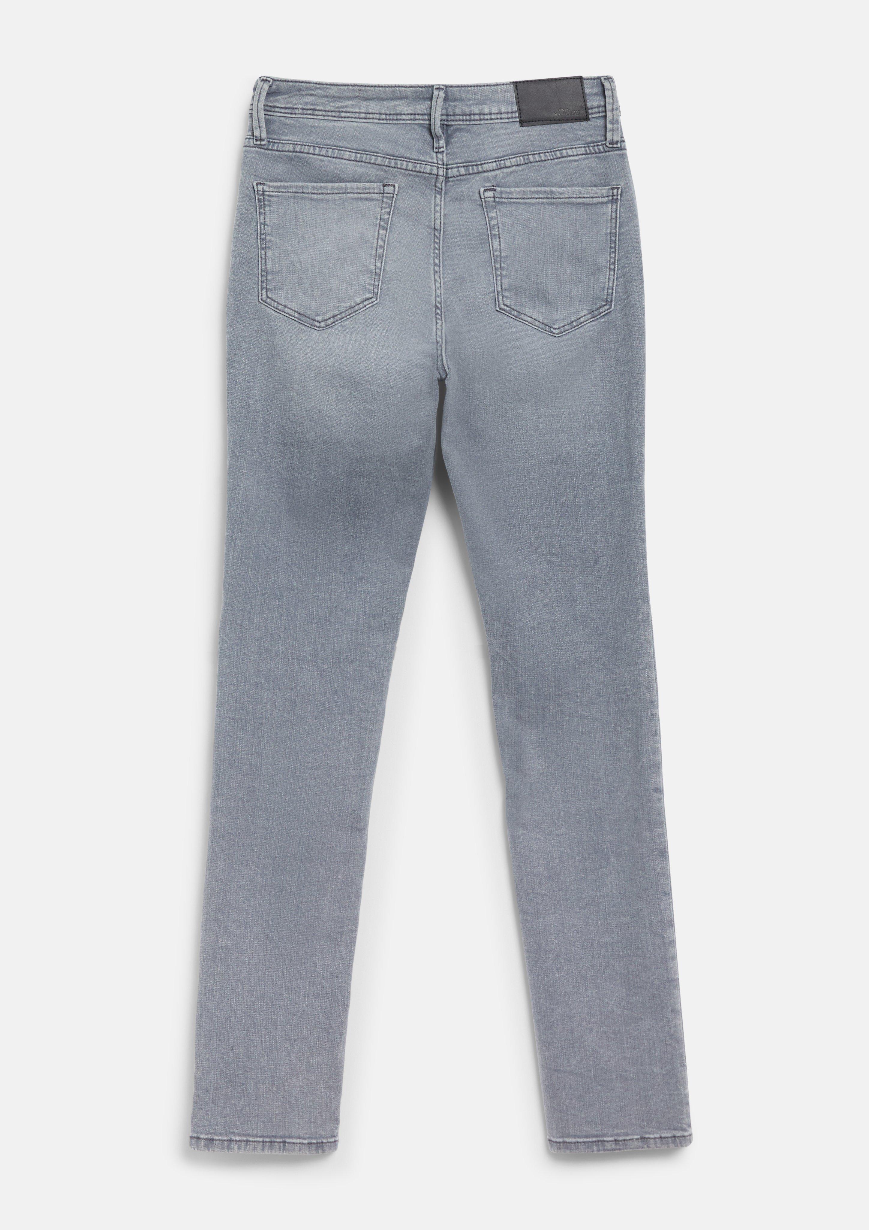 Femmes Pantalon en jean en gris de s.Oliver