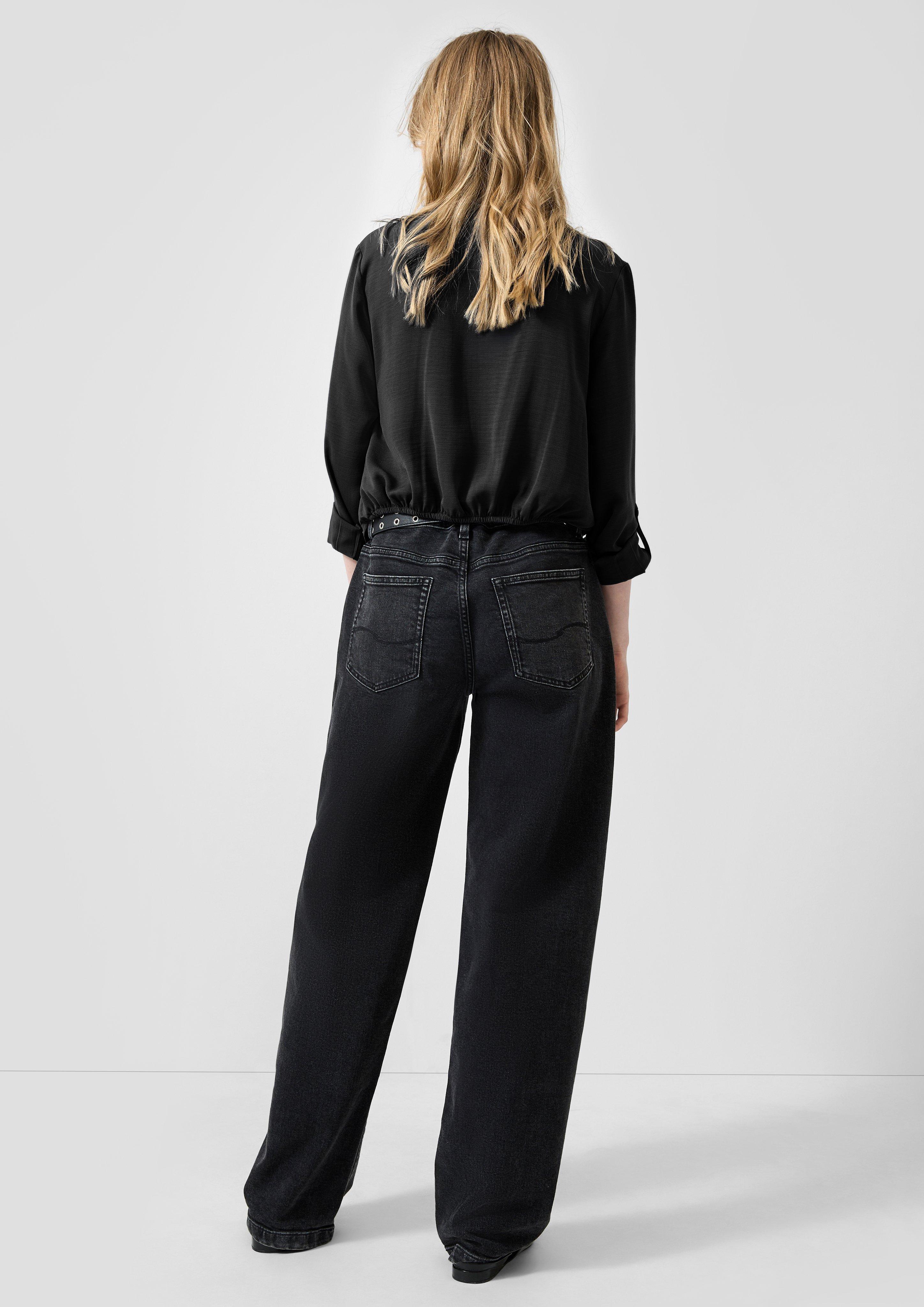 Women Blouse in black by QS