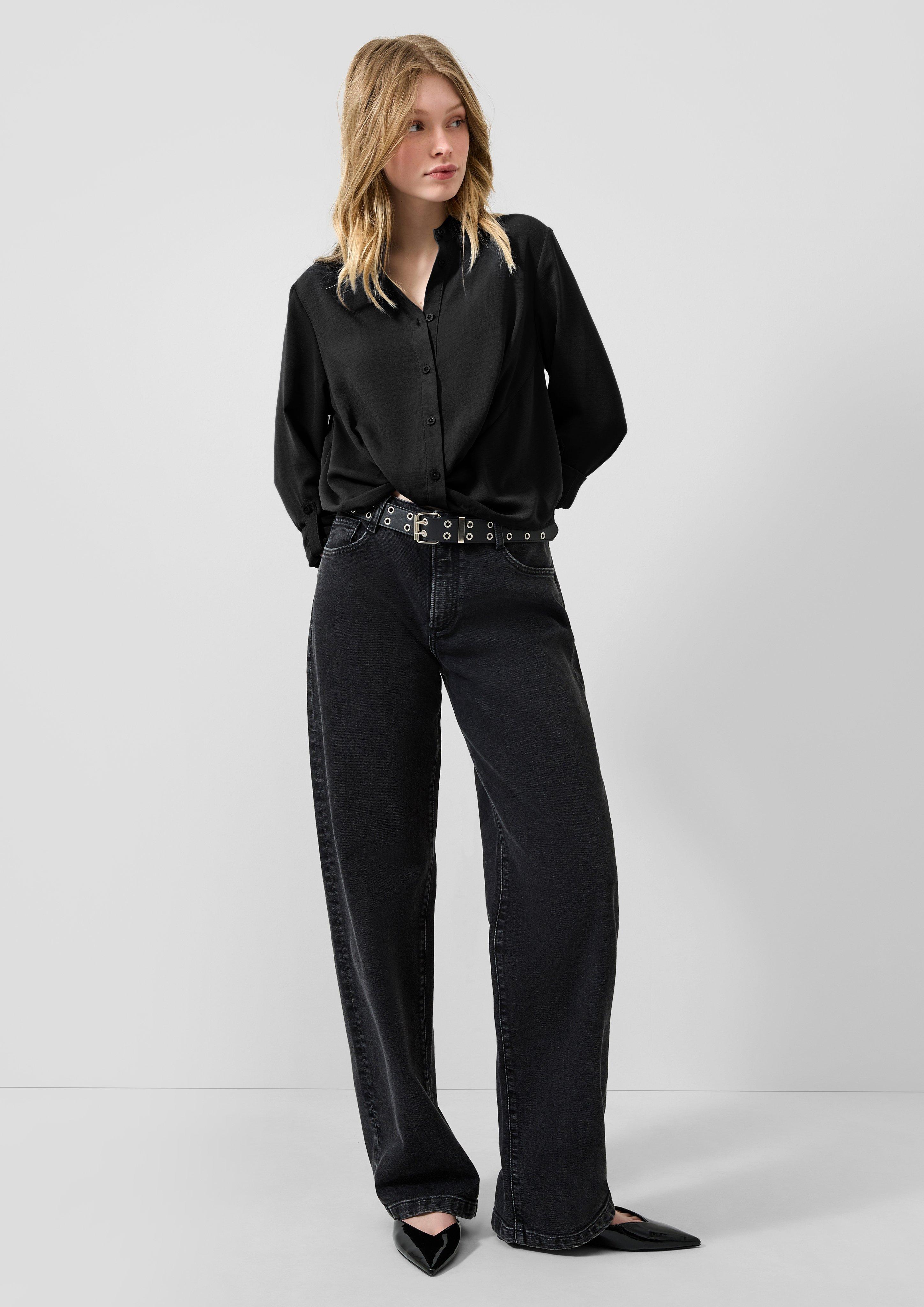 Women Blouse in black by QS