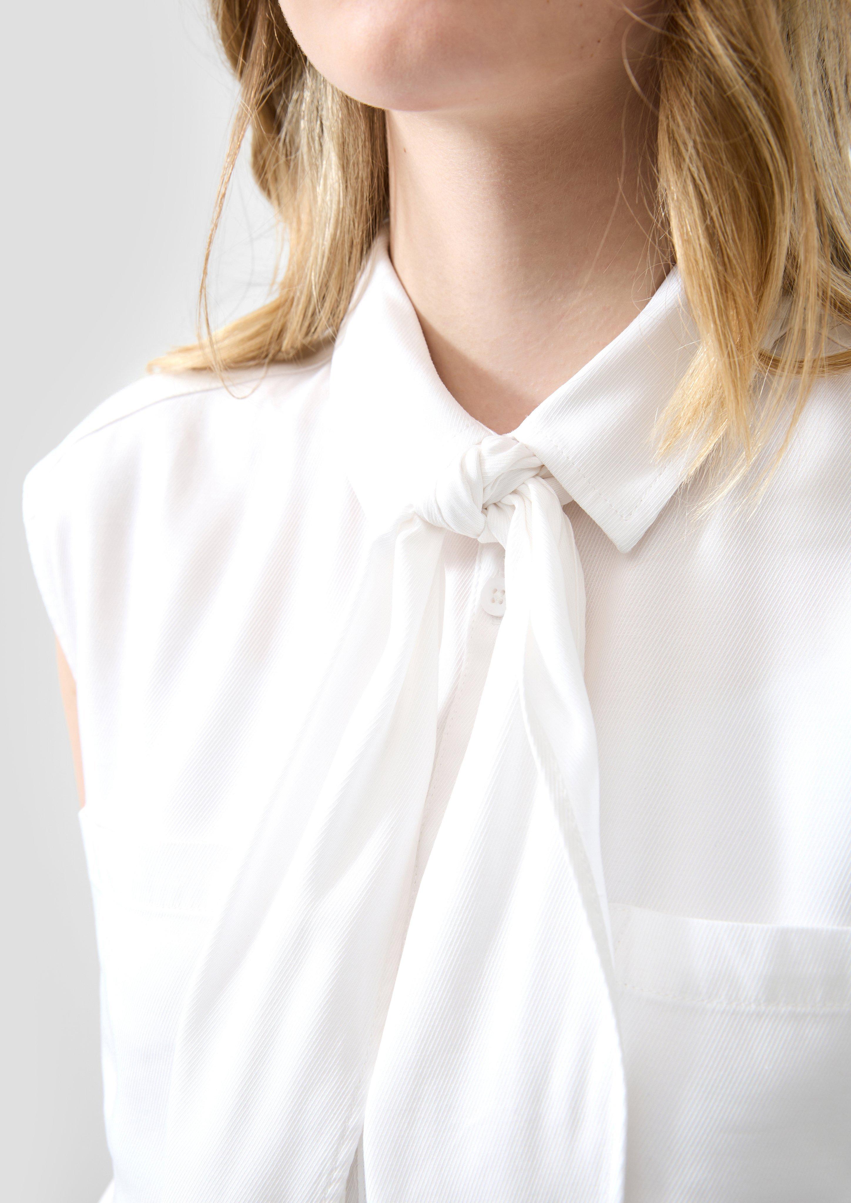 Women Blouse in white by QS