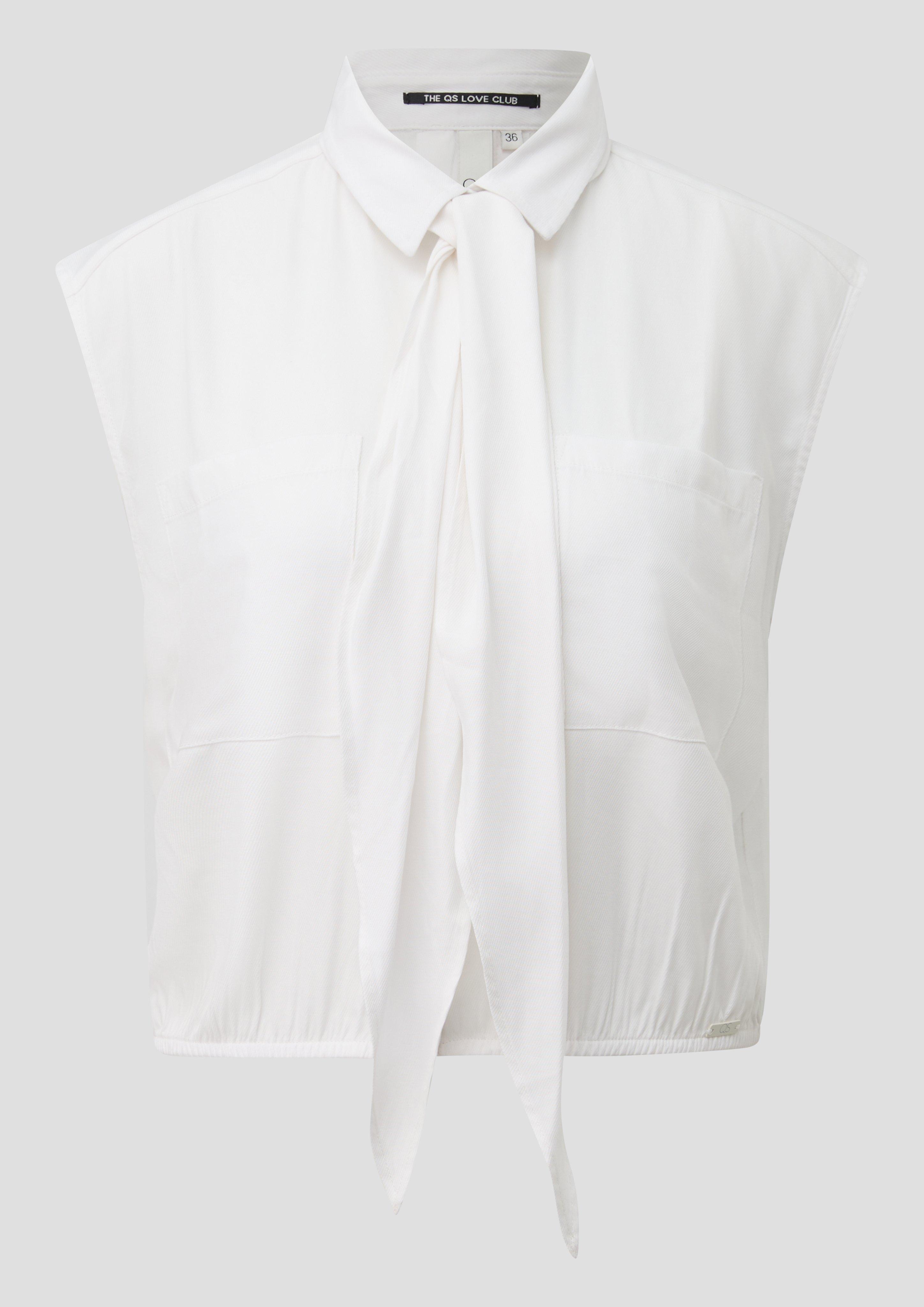 Women Blouse in white by QS