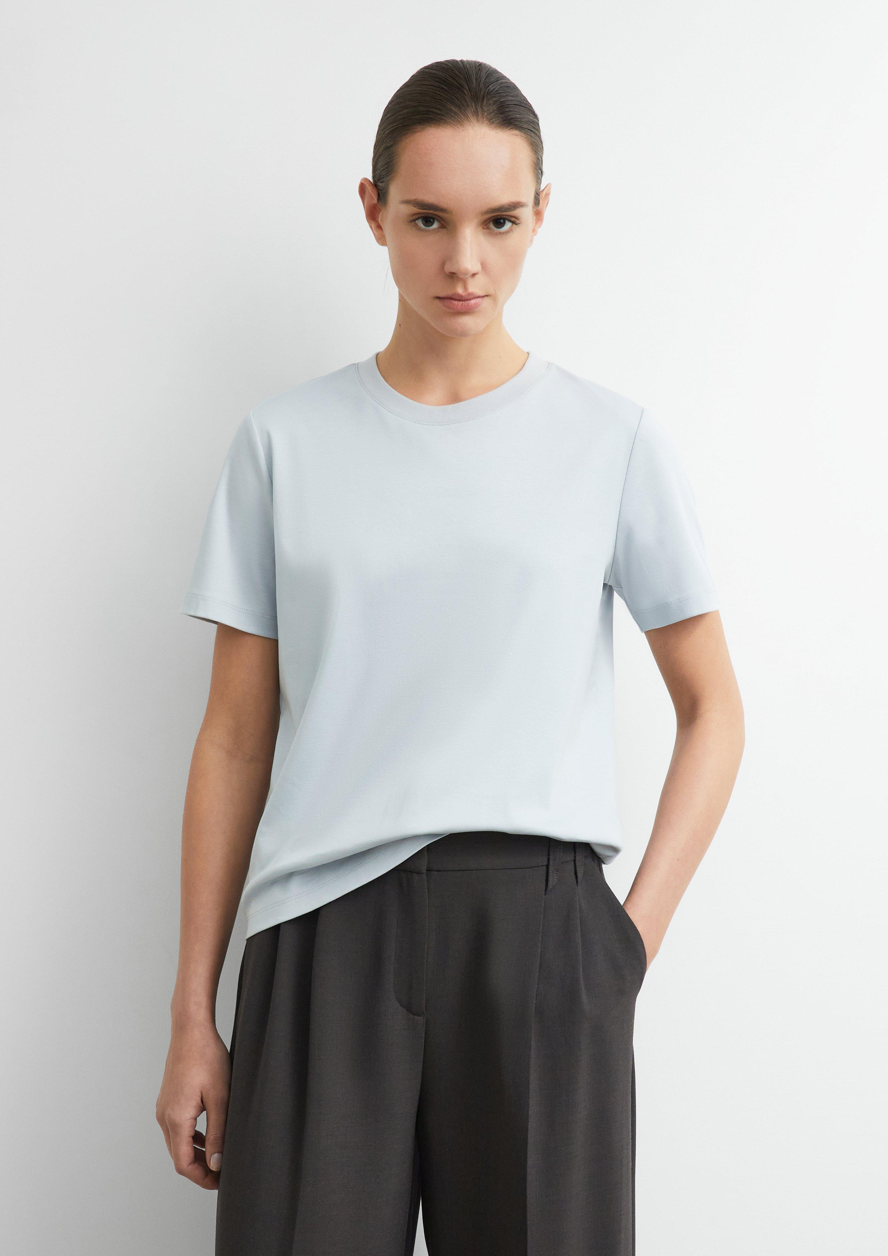 T-Shirt in grau von COMMA
