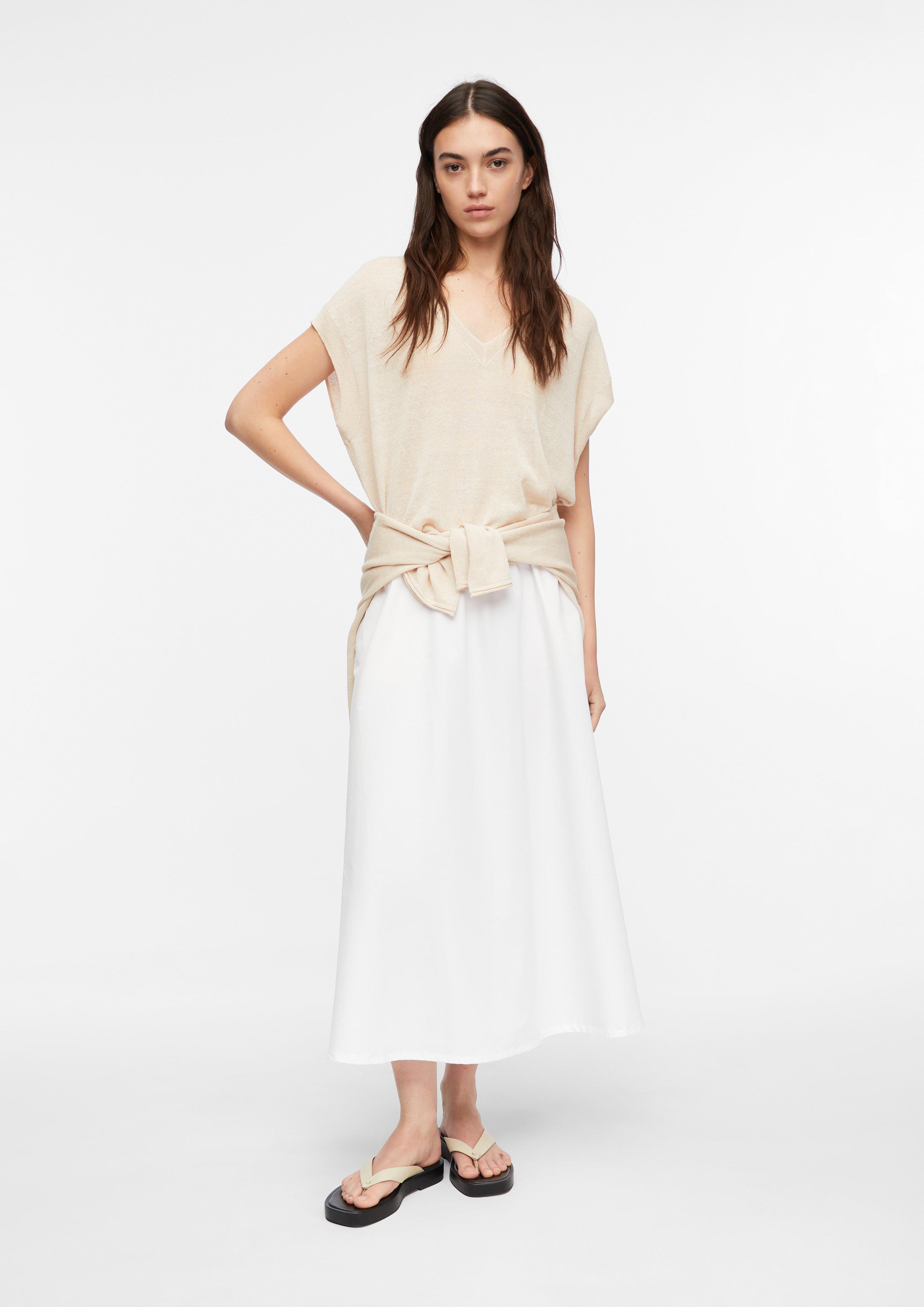 Leichter Pullunder aus Leinenmix in  von COMMA