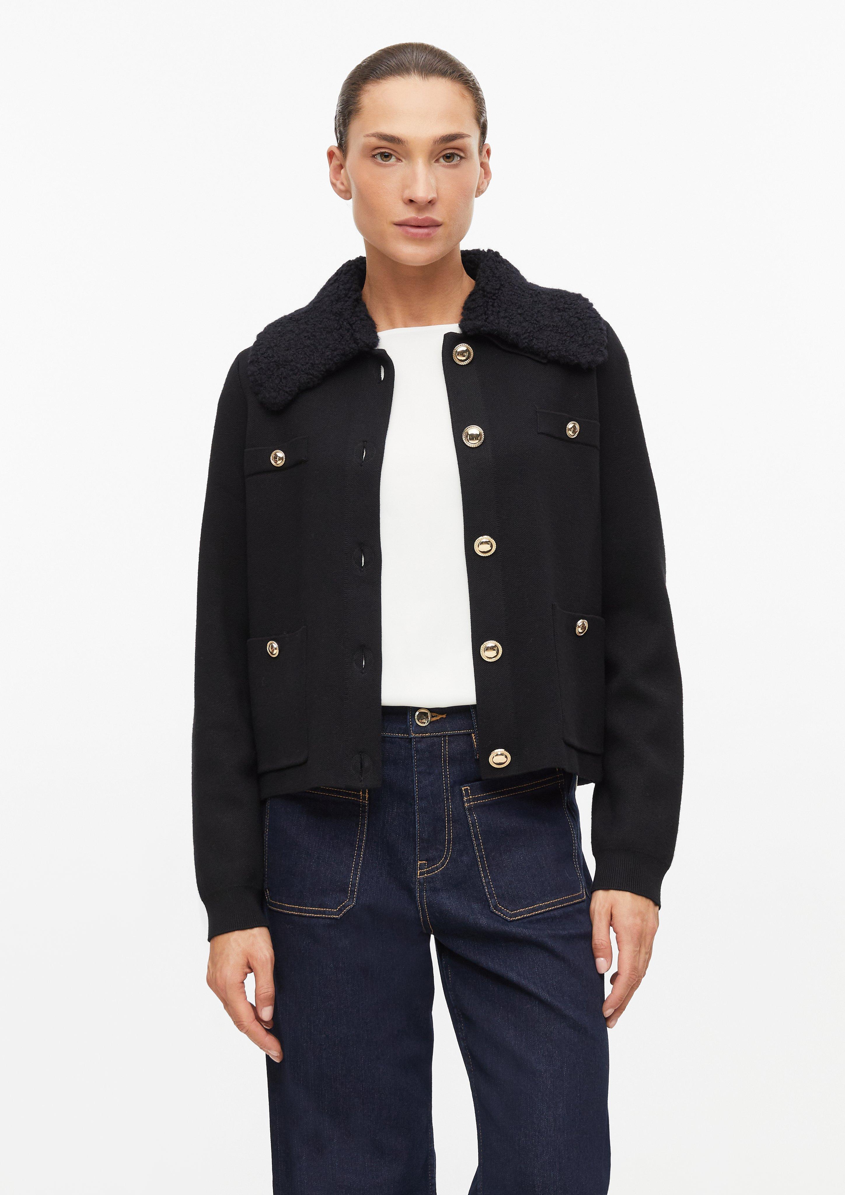 Femmes Veste en tricot en  de s.Oliver BLACK LABEL