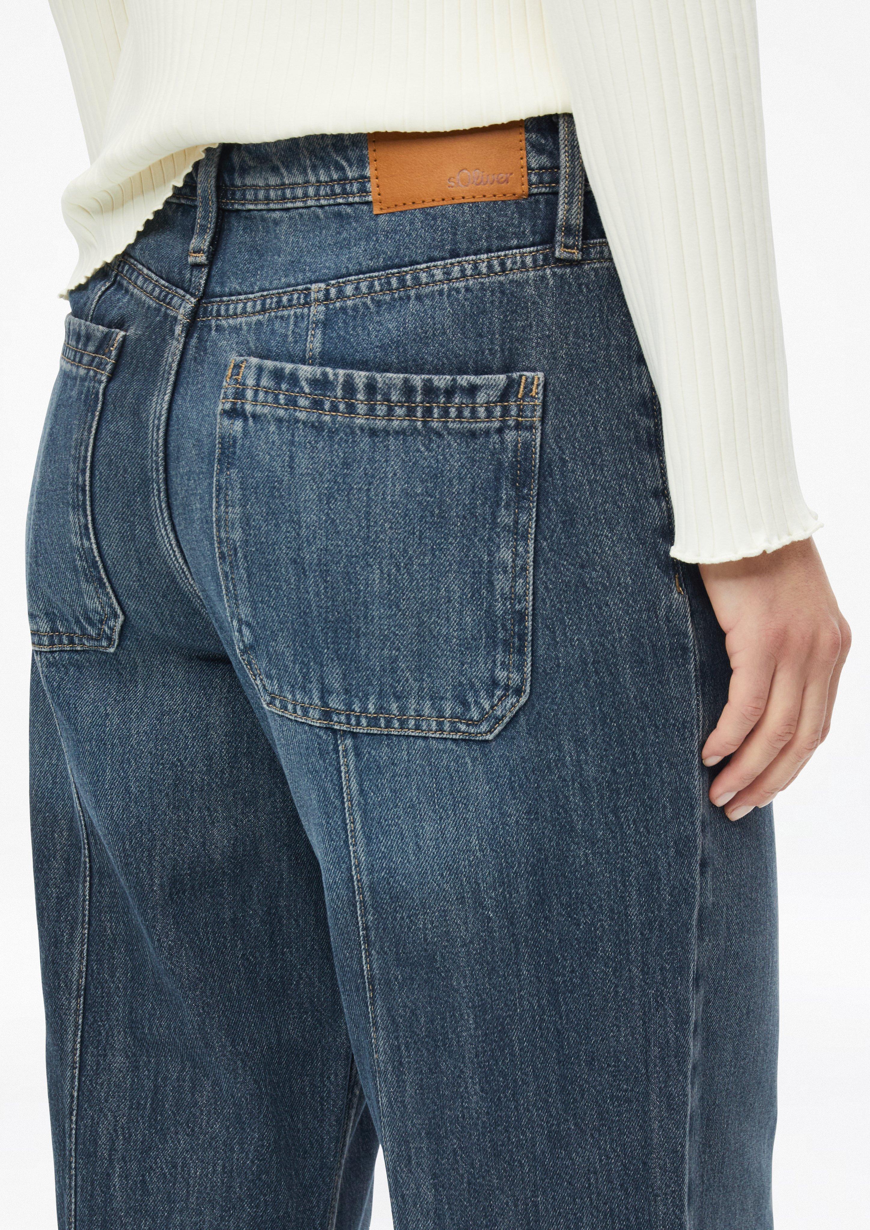 Women Denim trousers in blue by s.Oliver