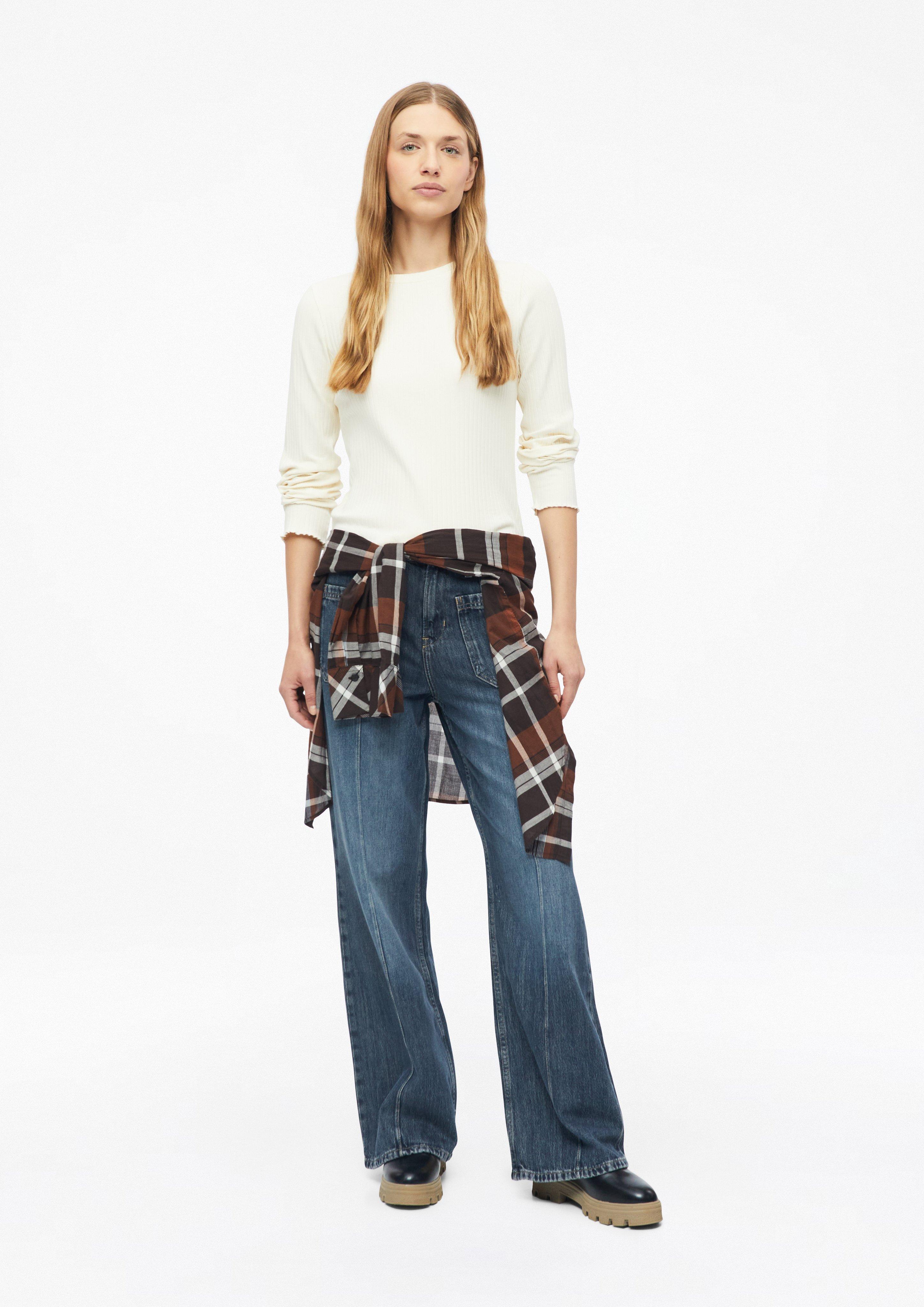Women Denim trousers in blue by s.Oliver