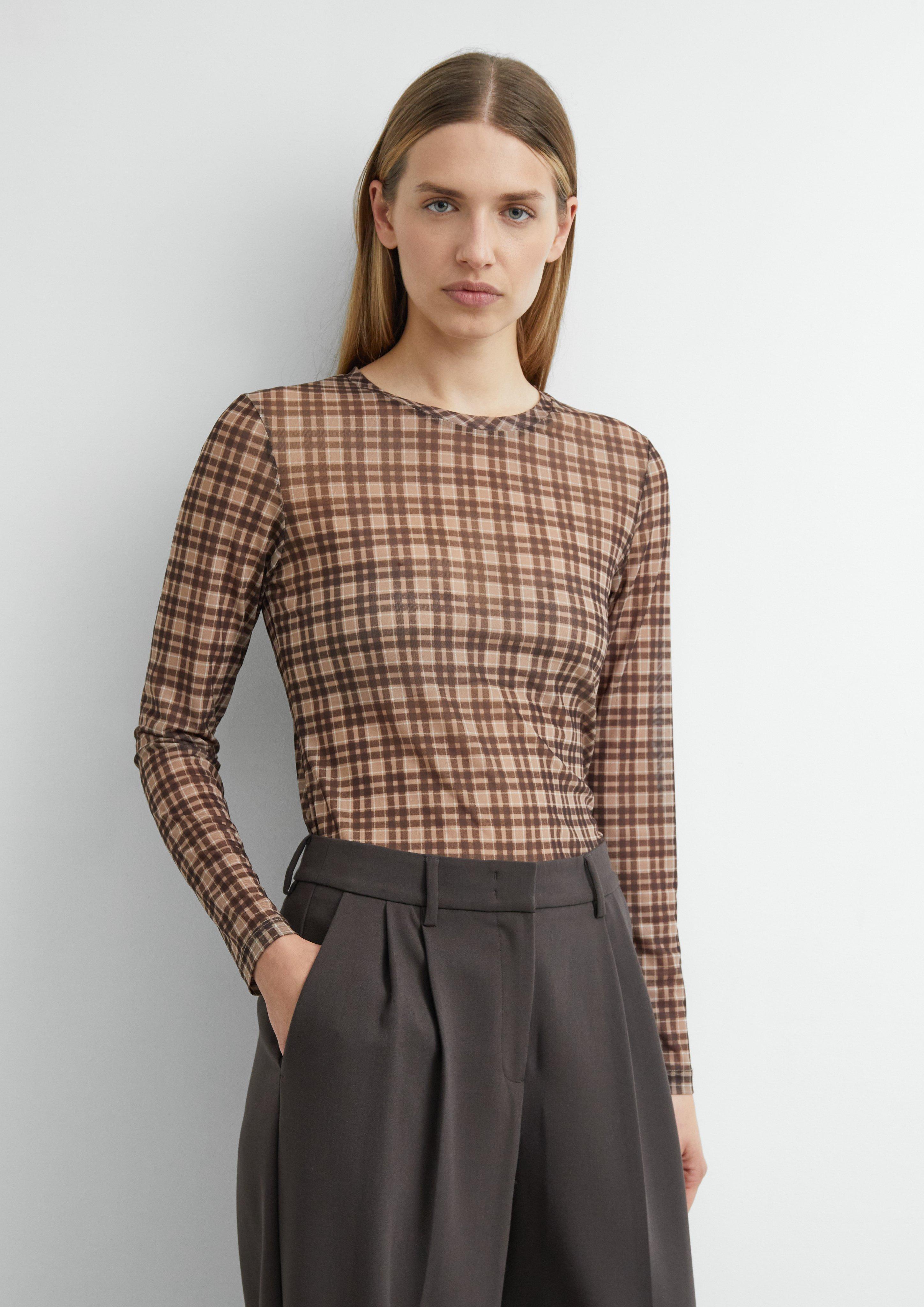T-shirt à manches longues en maille en  de 