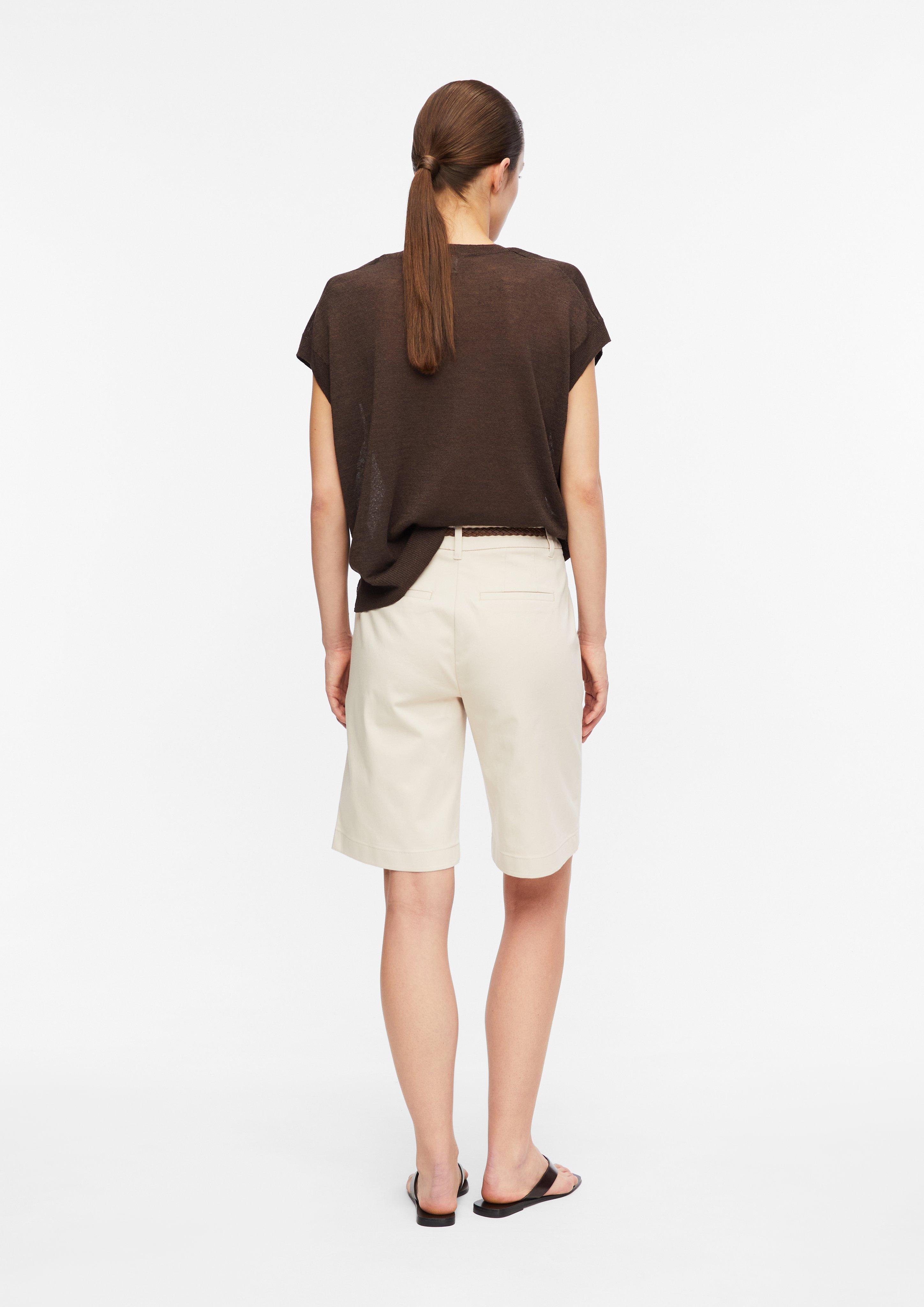 Bermuda mit Flechtgürtel in  von COMMA