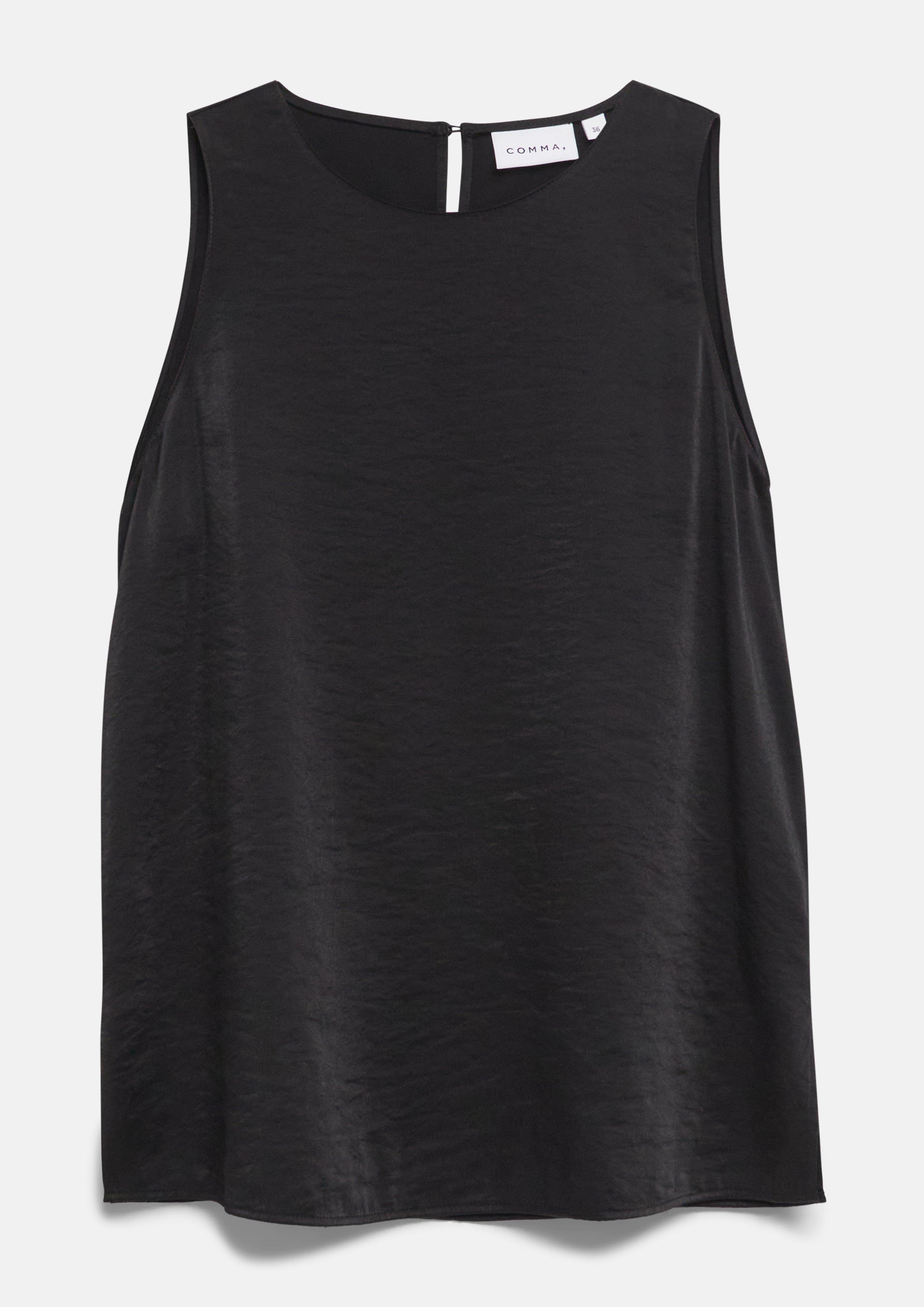 Blouse en noir de COMMA