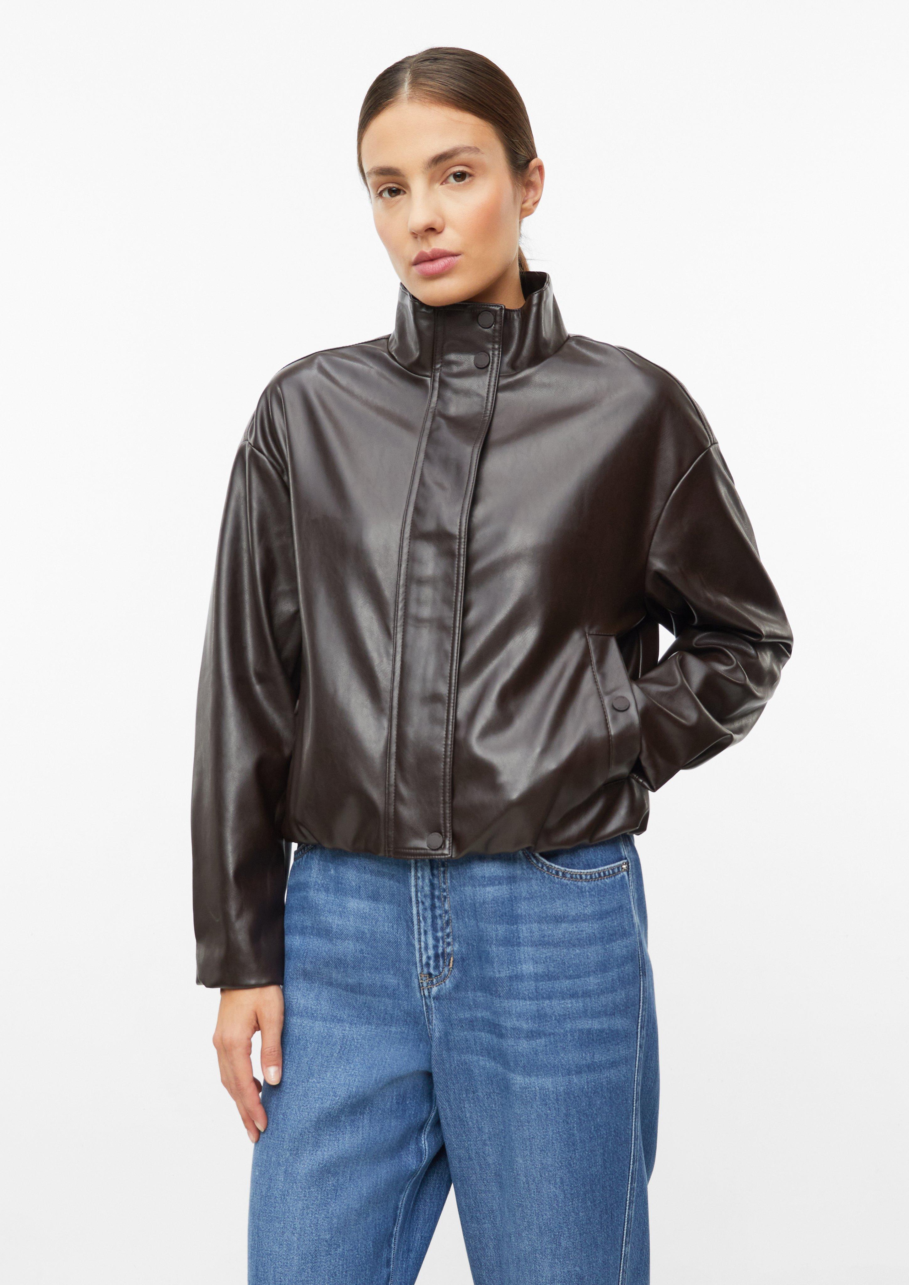 Jacket in dark brown by s.Oliver
