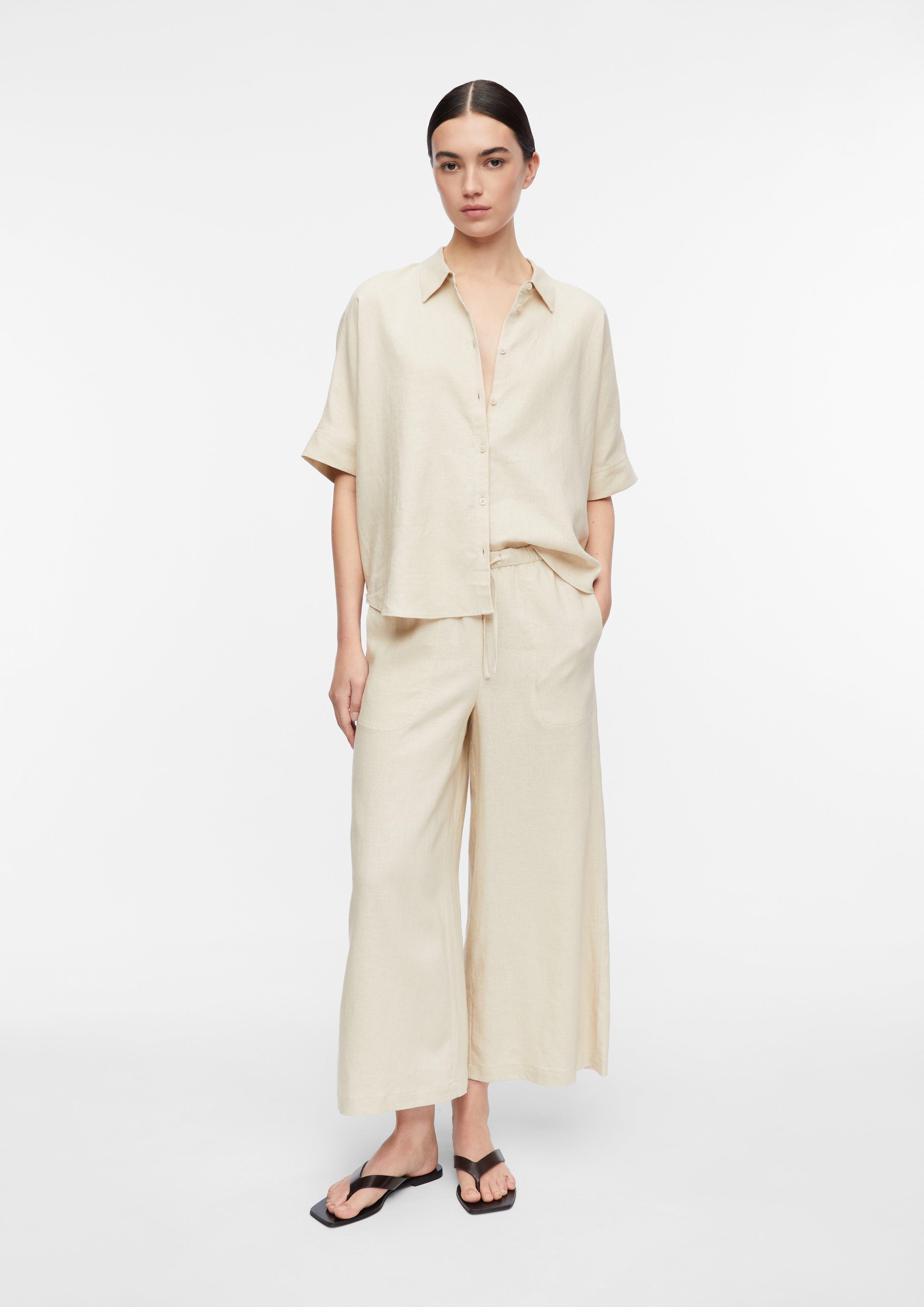 Hose in beige von COMMA