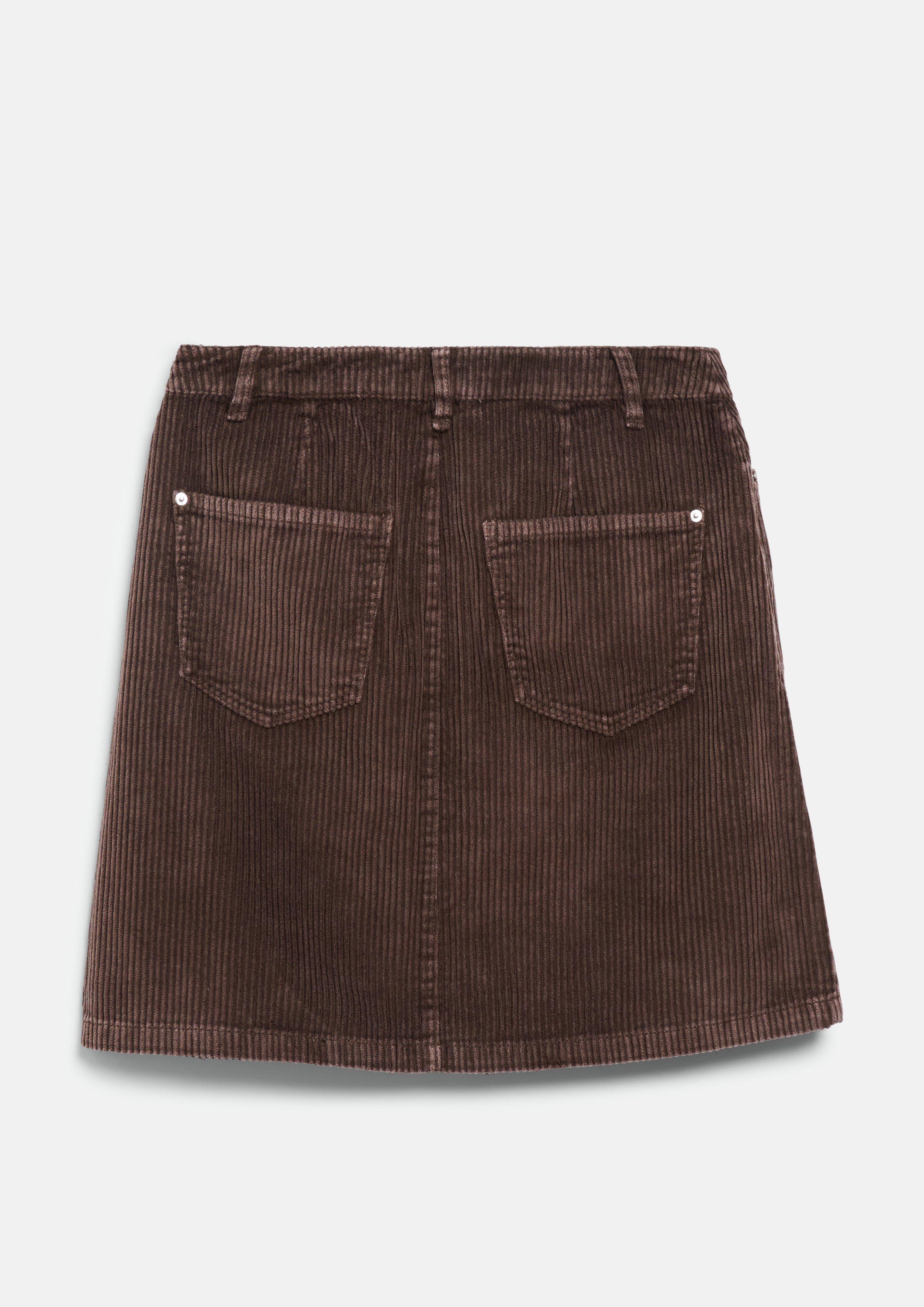 Dames Rok in bruin van s.Oliver