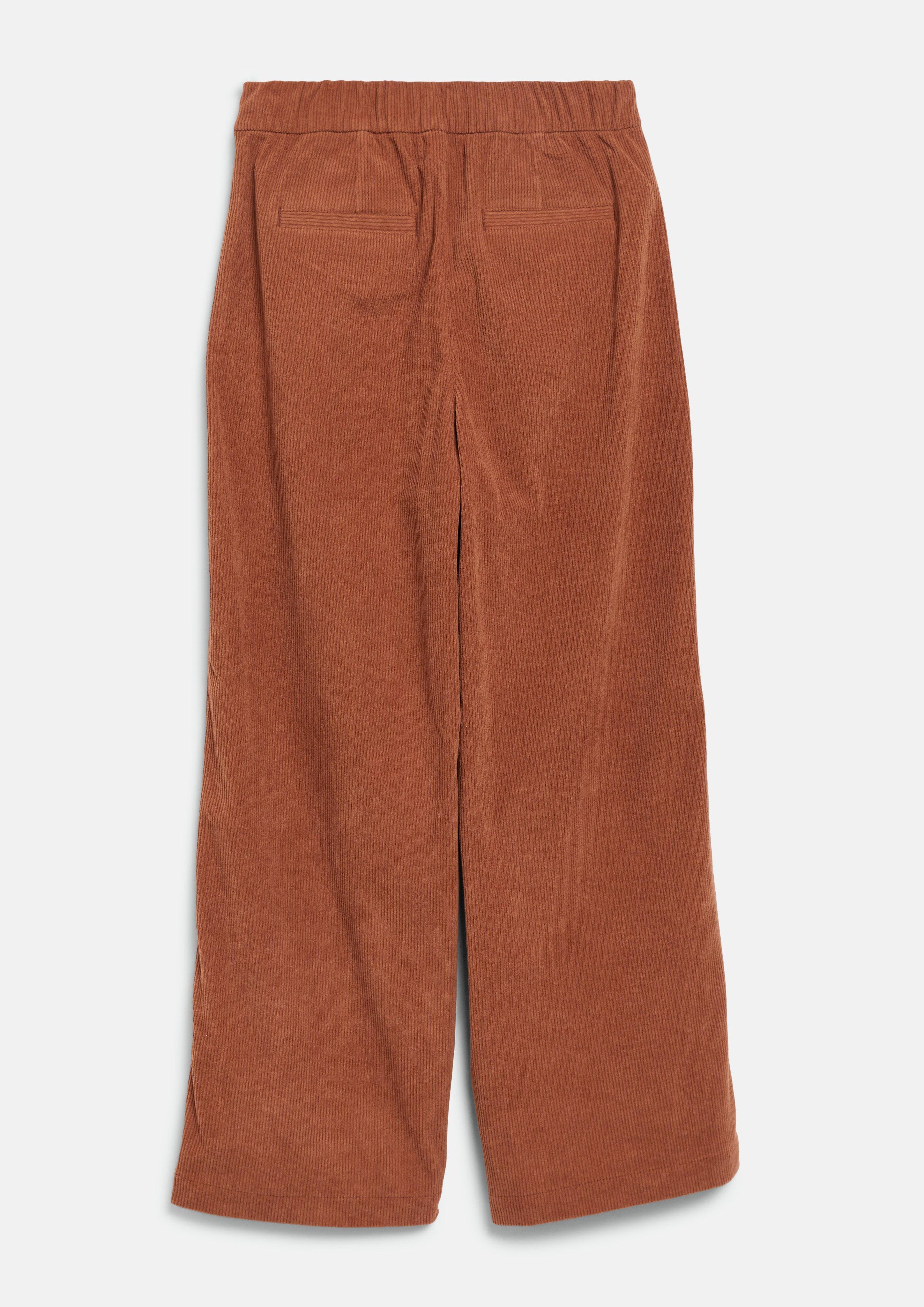 Women Trousers in orange by s.Oliver