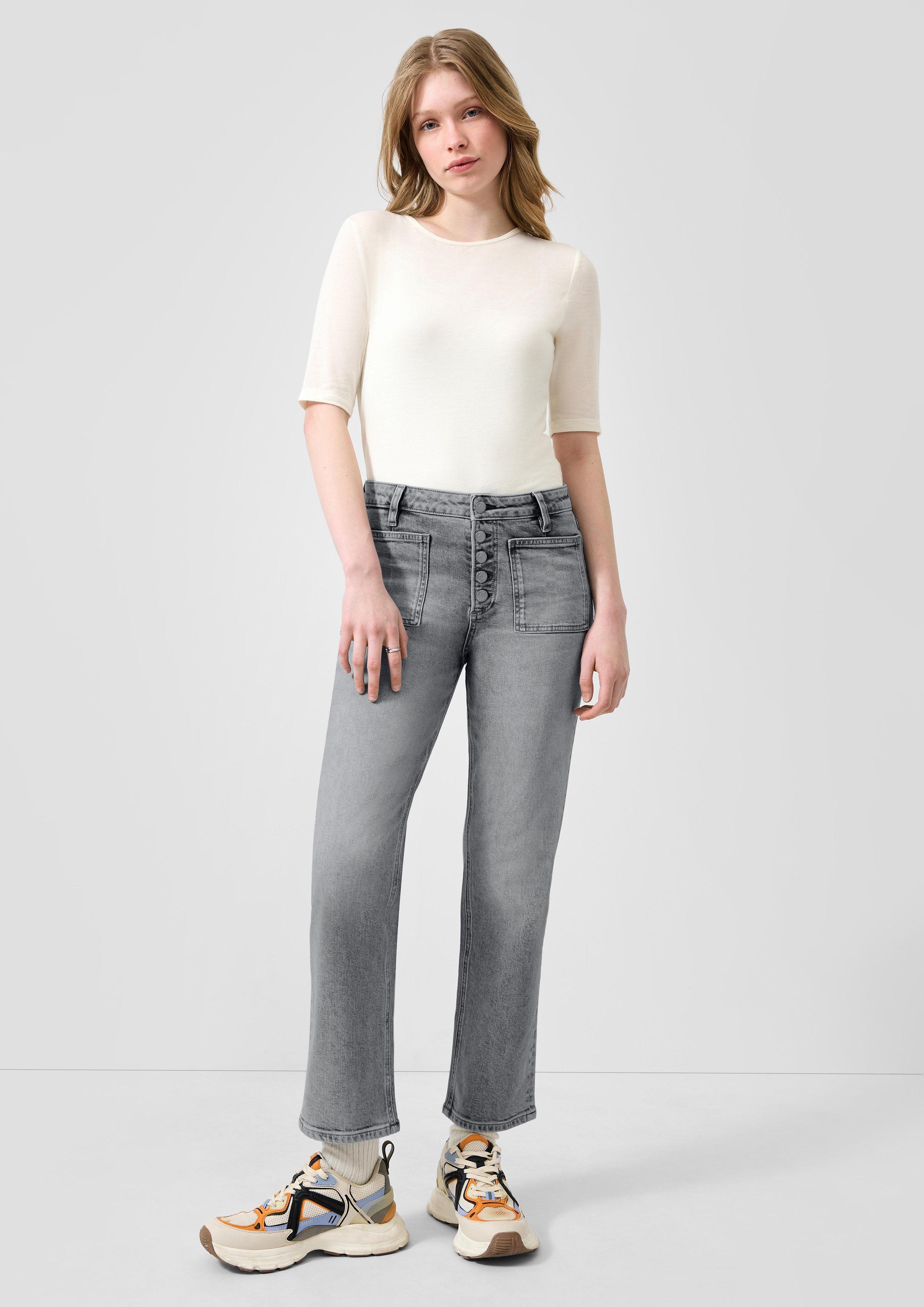 Dames Jeans in grijs van QS