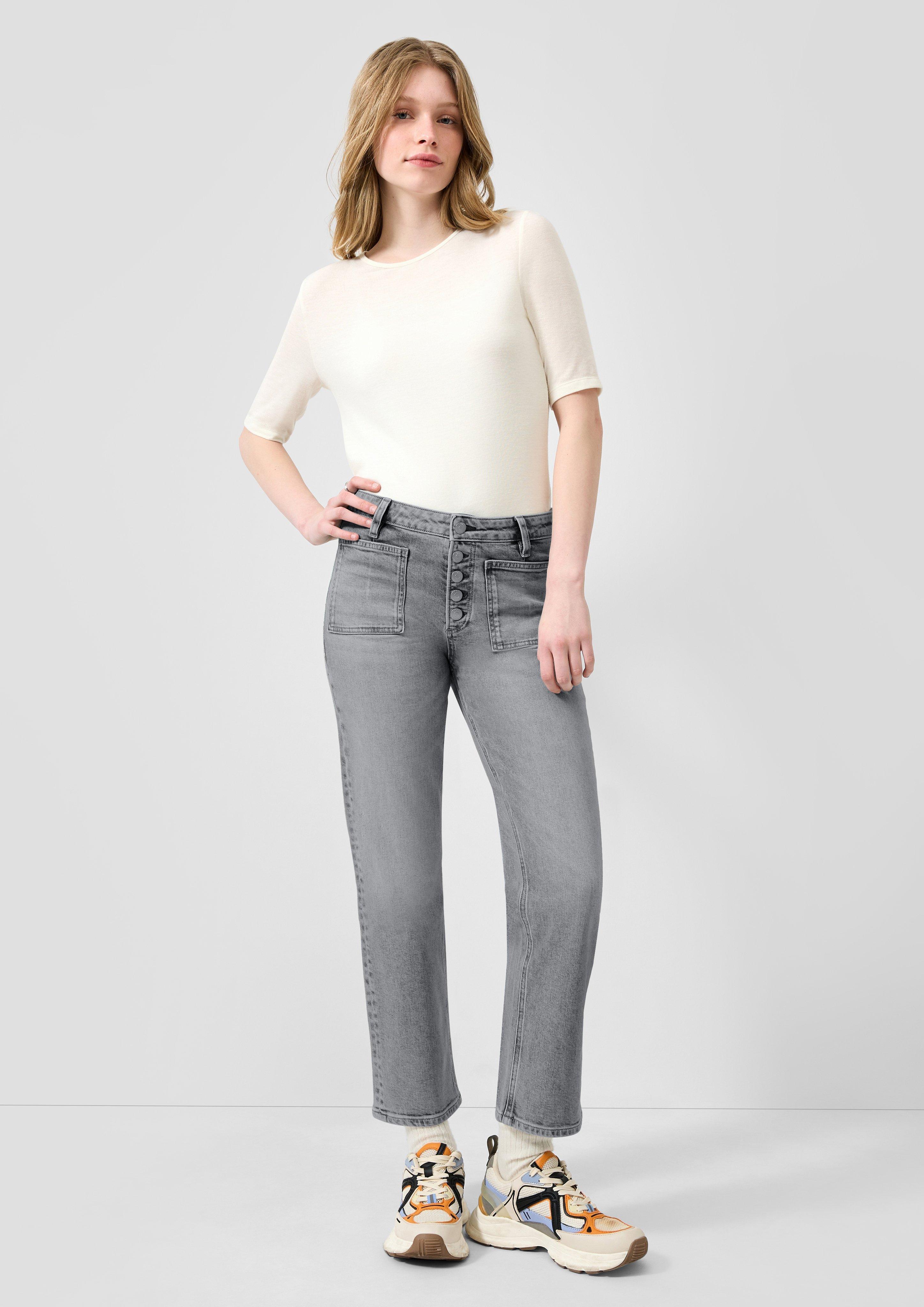 Dames Jeans in grijs van QS