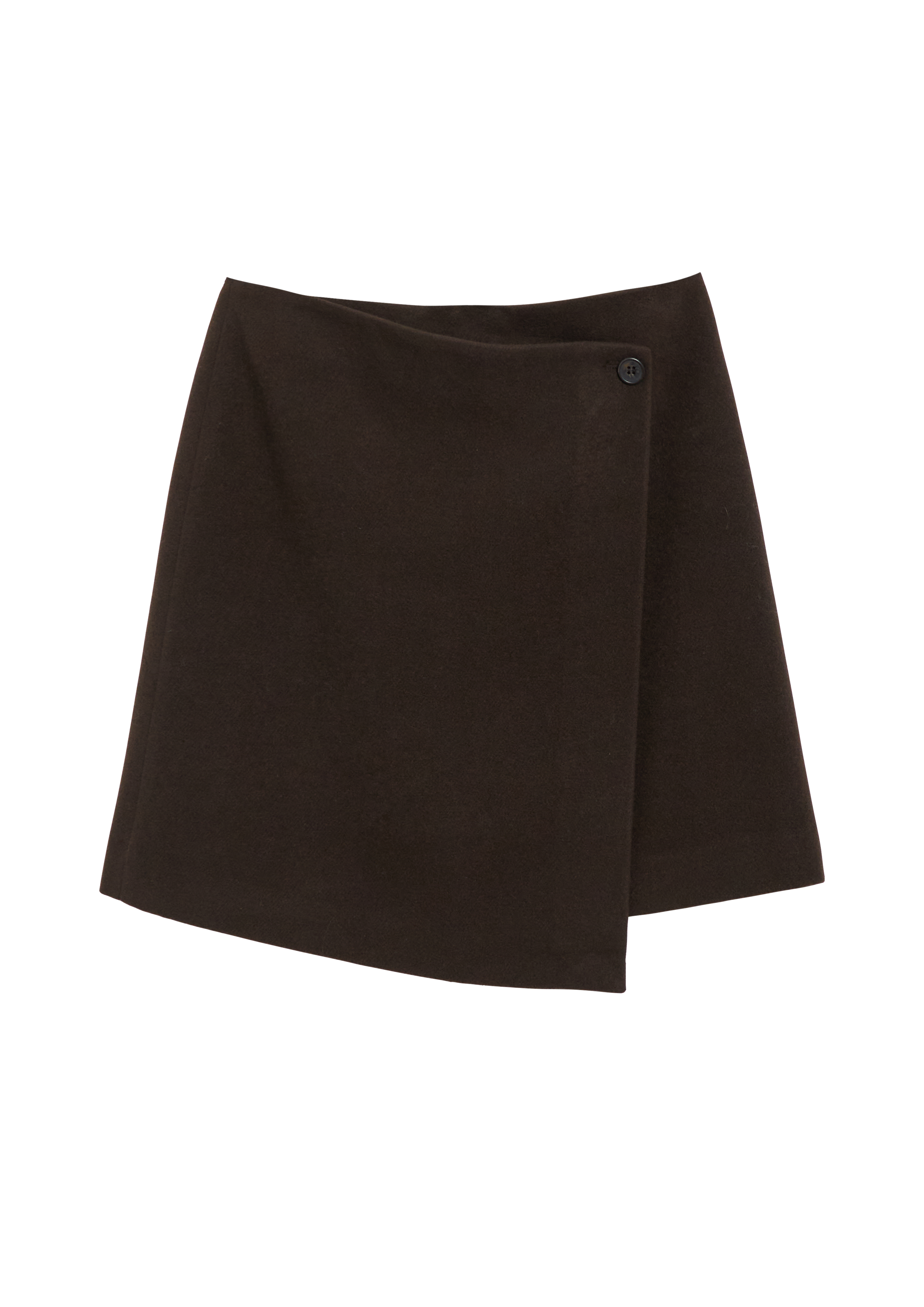 Wikkelskirt van wolmix