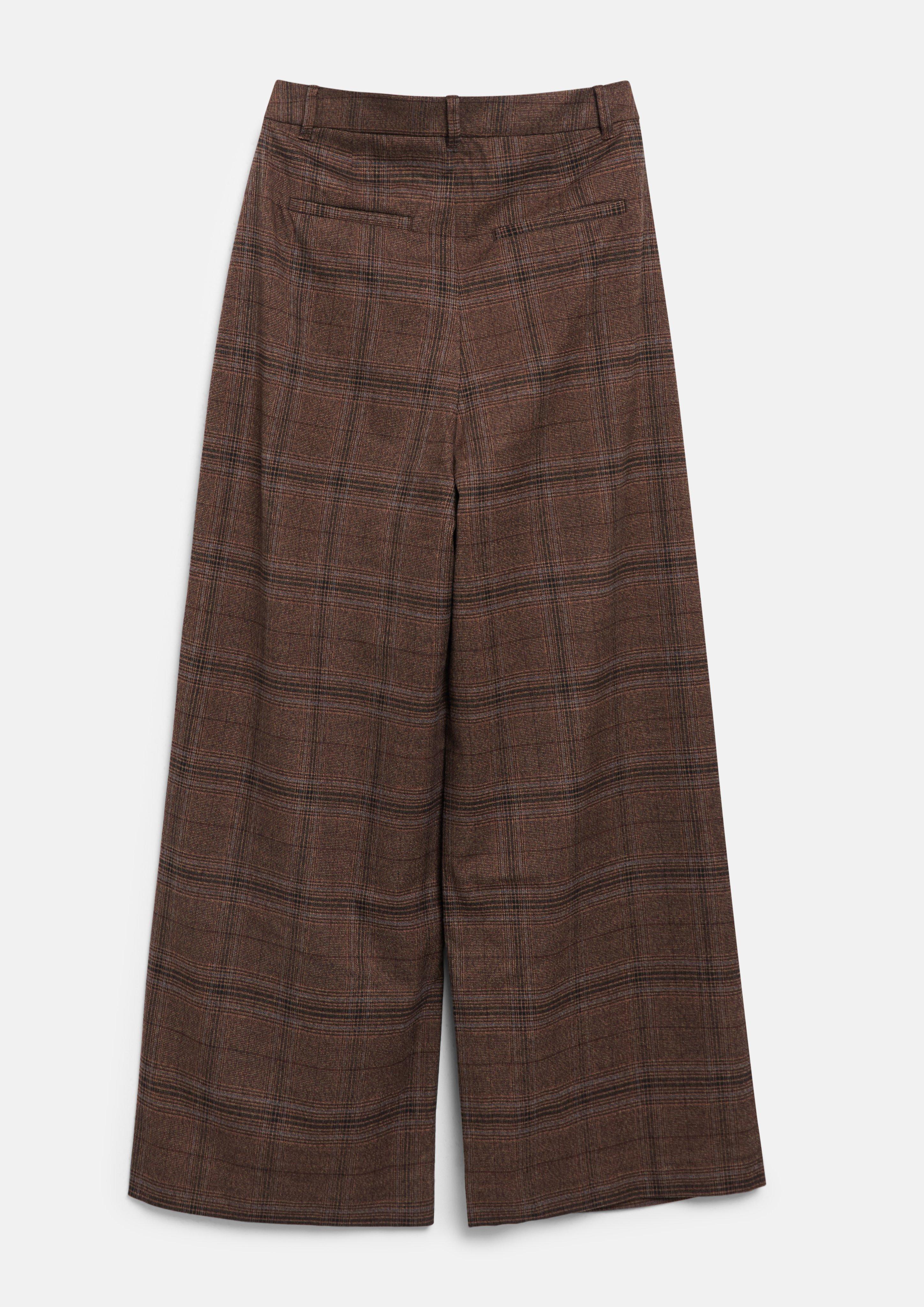 Dames Broek in bruin van s.Oliver