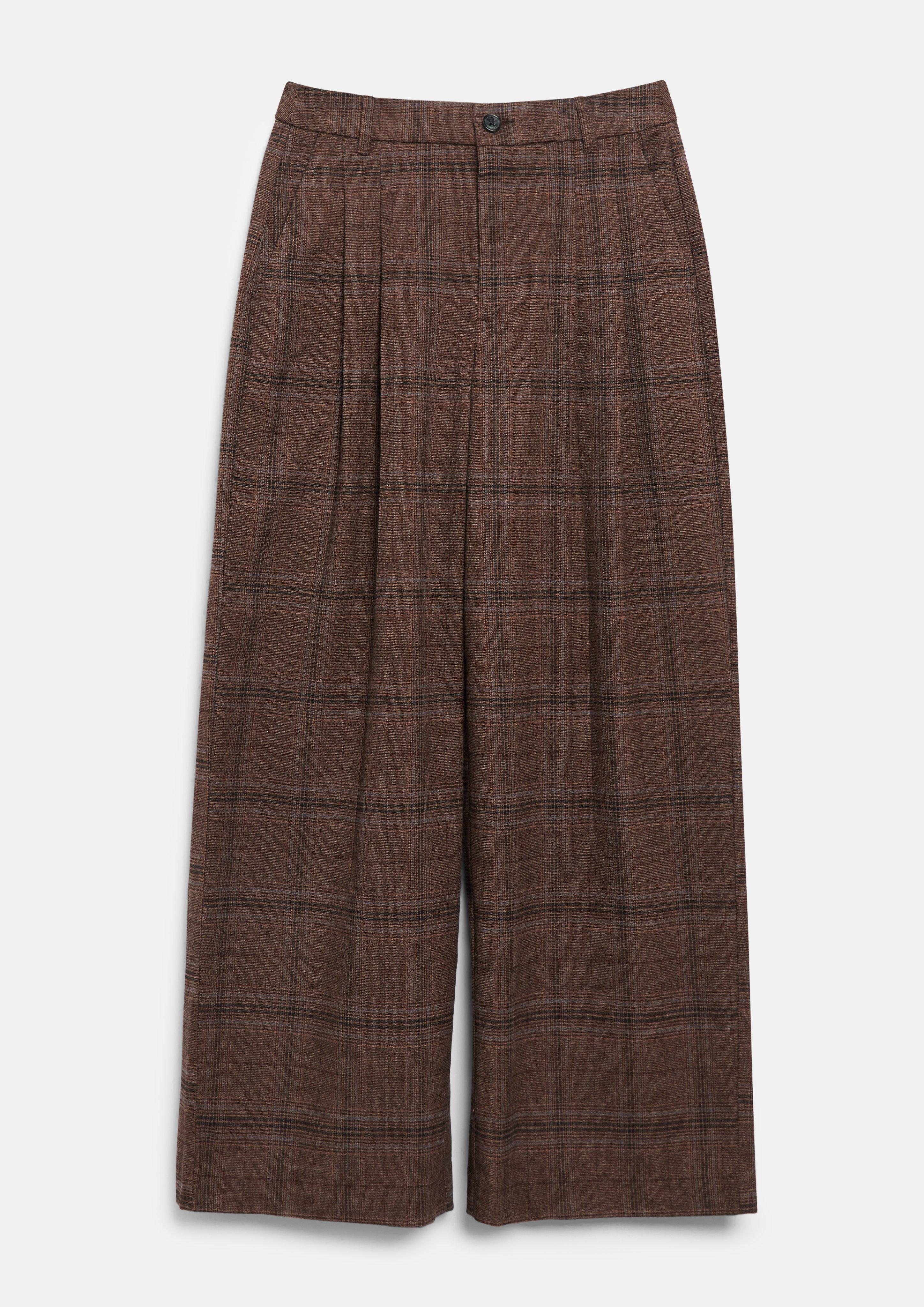 Broek in donkerbruin van s.Oliver