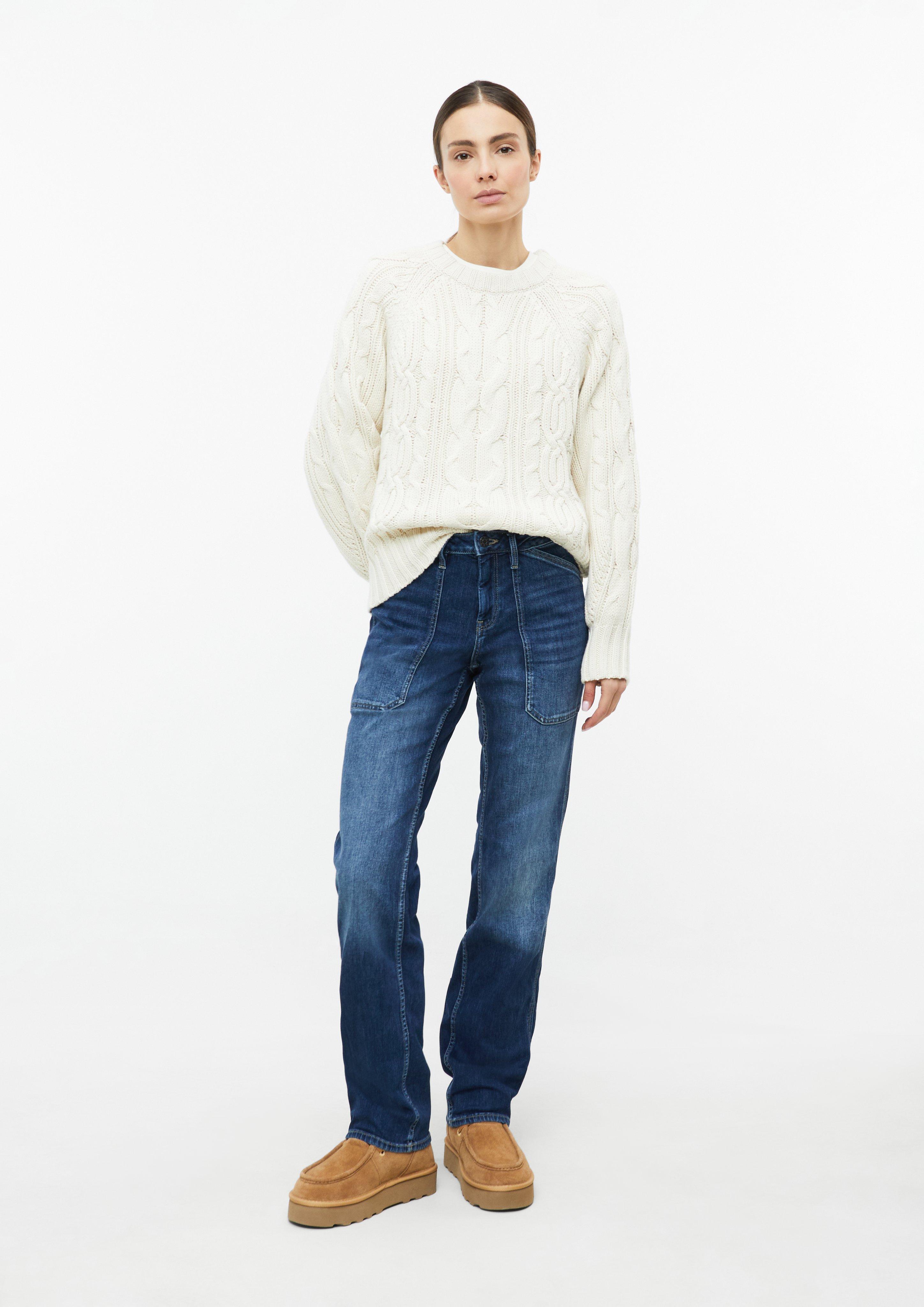 Jeans-Hose in Farbe dunkelblau von s.Oliver