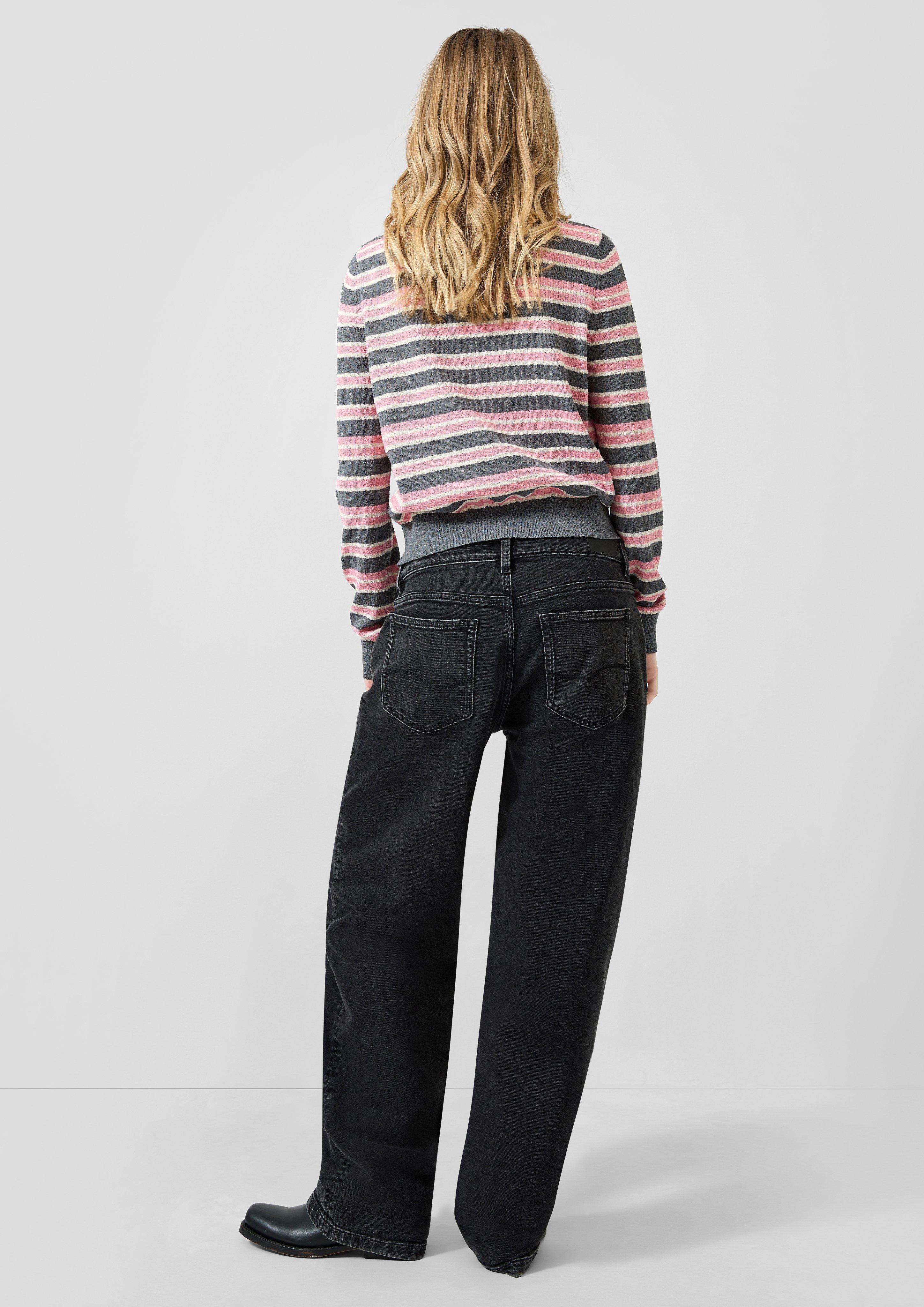 Damen Strickjacke in pink von QS