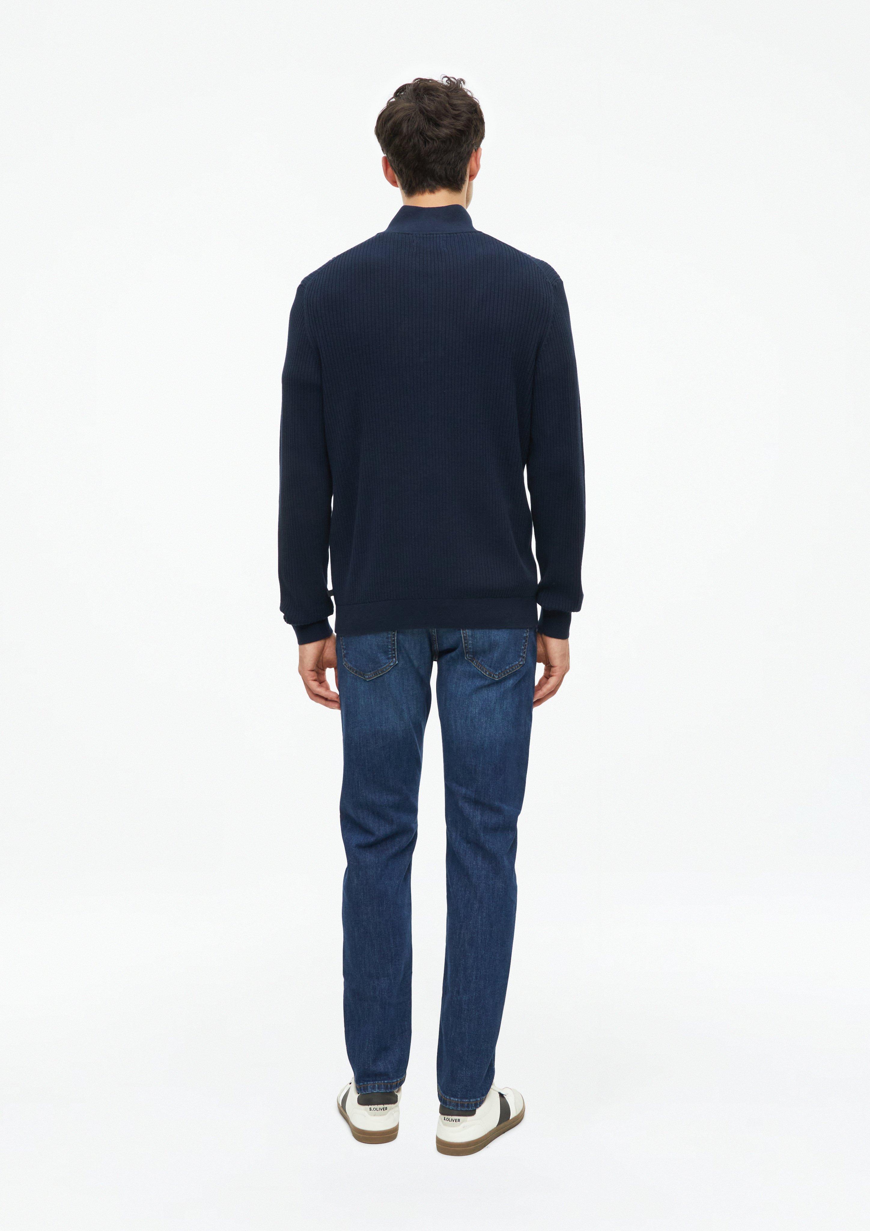 Hommes Pull en tricot en bleu de s.Oliver