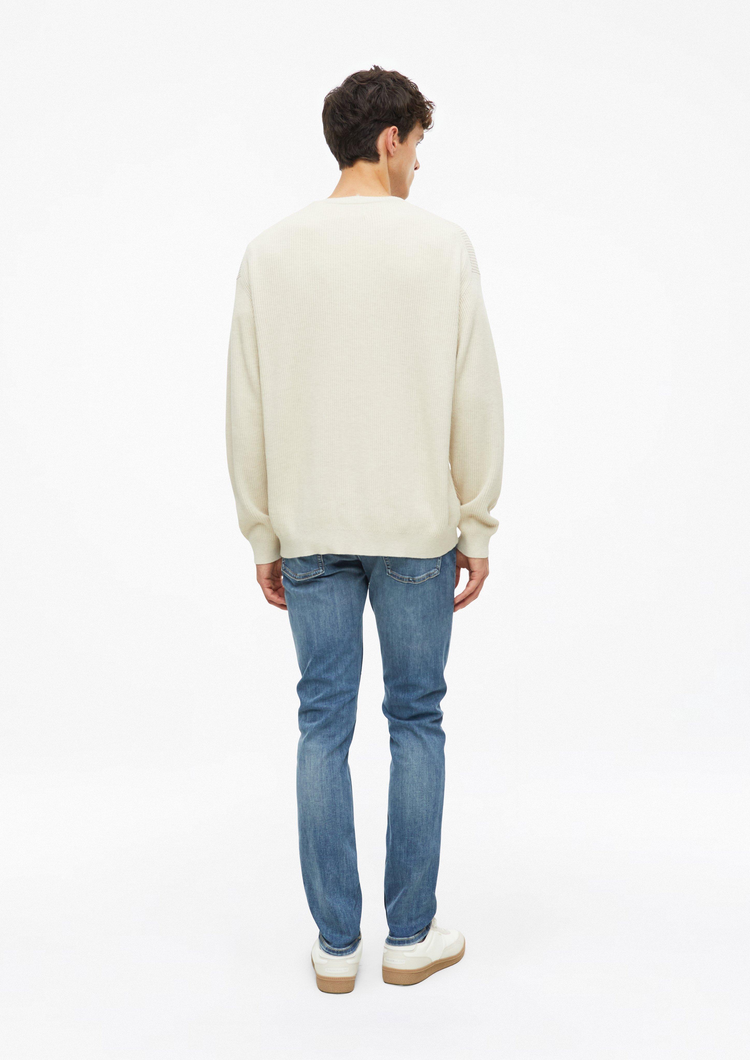 Hommes Pull en tricot en crème de s.Oliver