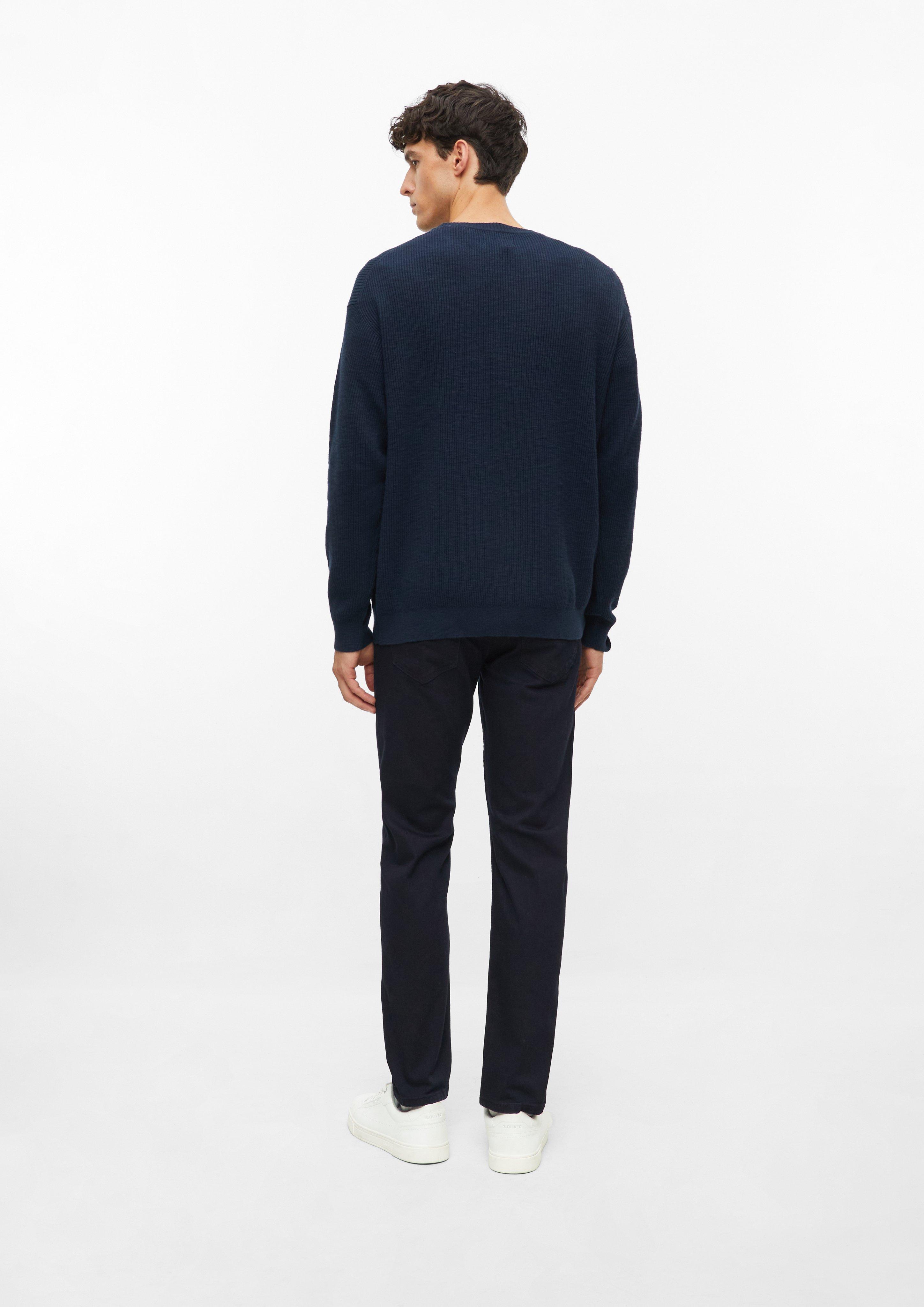 Hommes Pull en tricot en bleu de s.Oliver