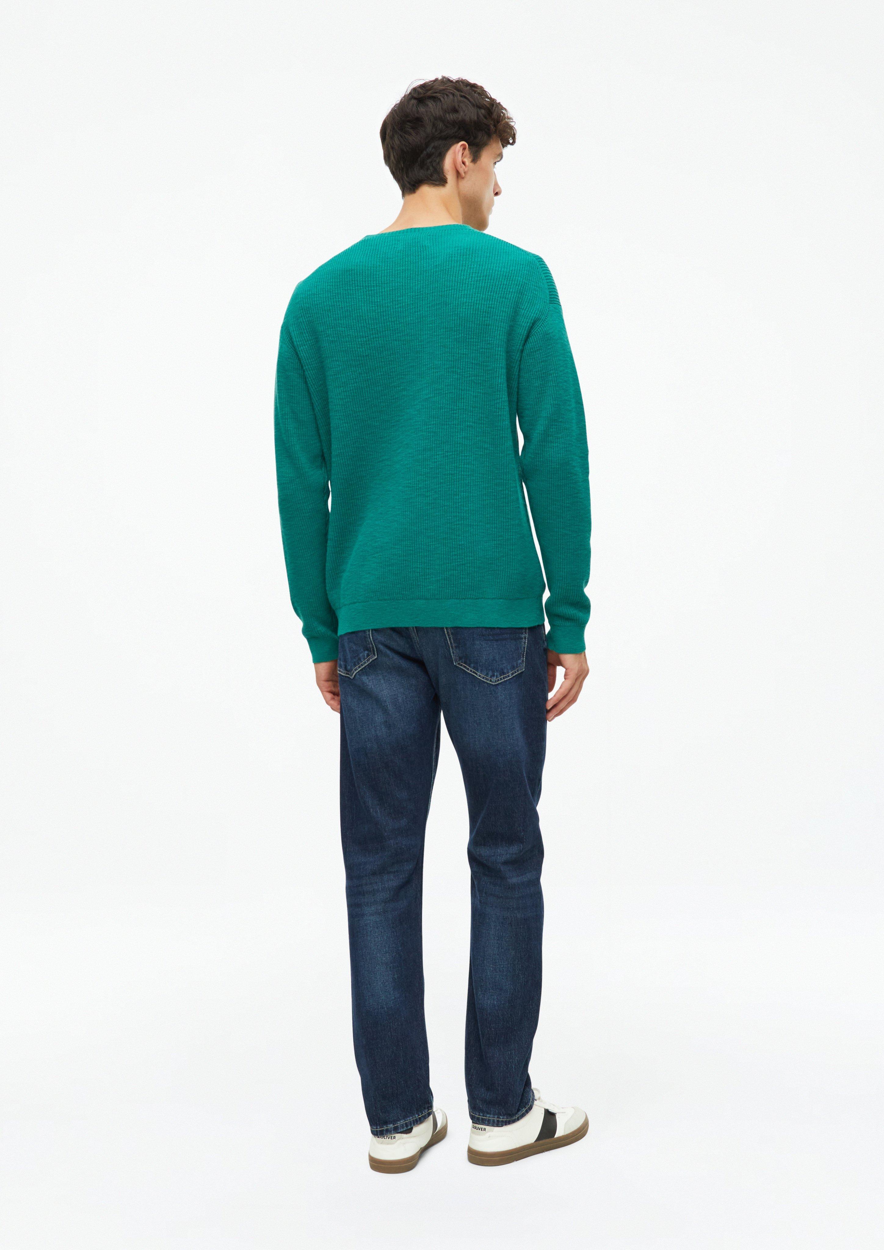 Hommes Pull en tricot en vert de s.Oliver