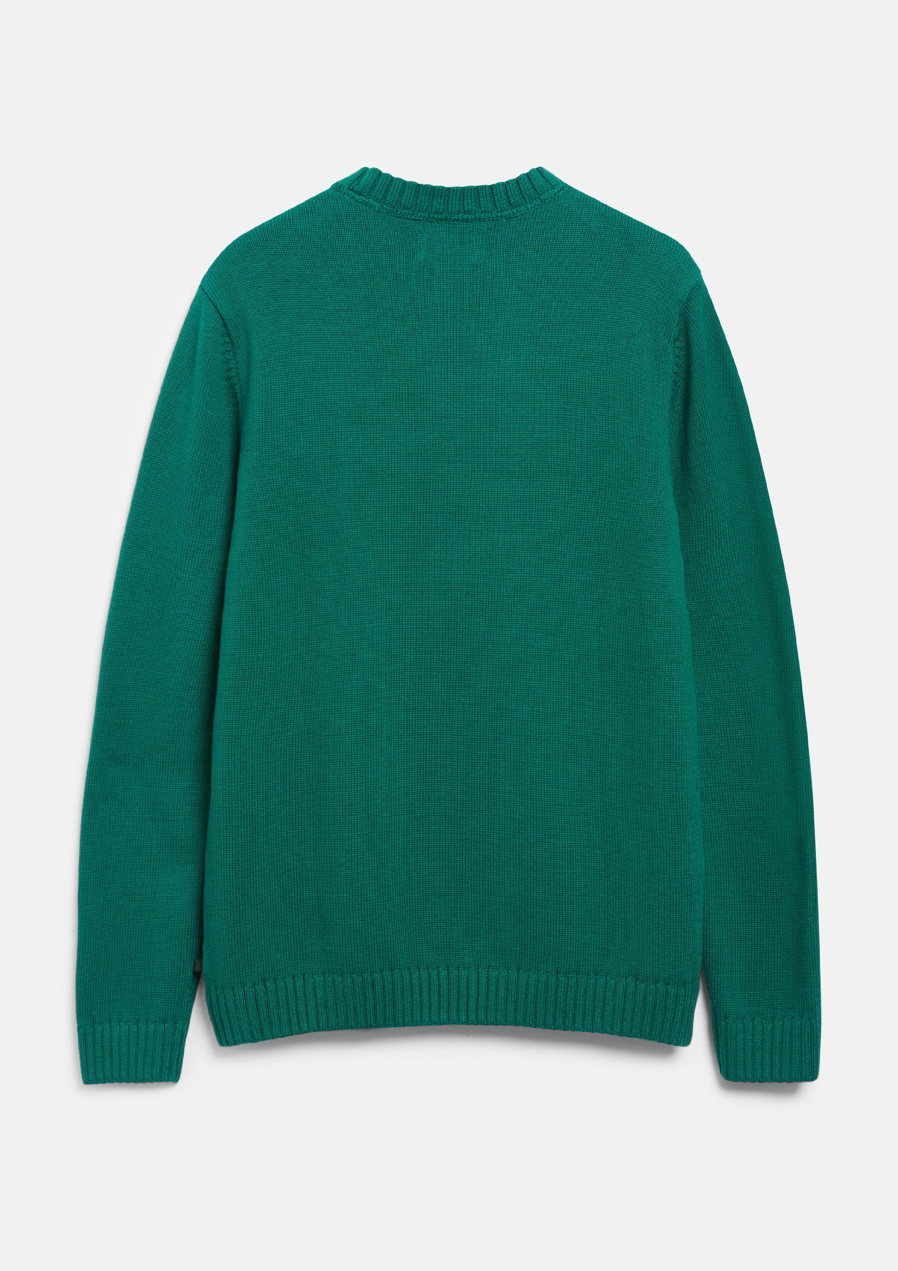 Hommes Pull en tricot en vert de s.Oliver