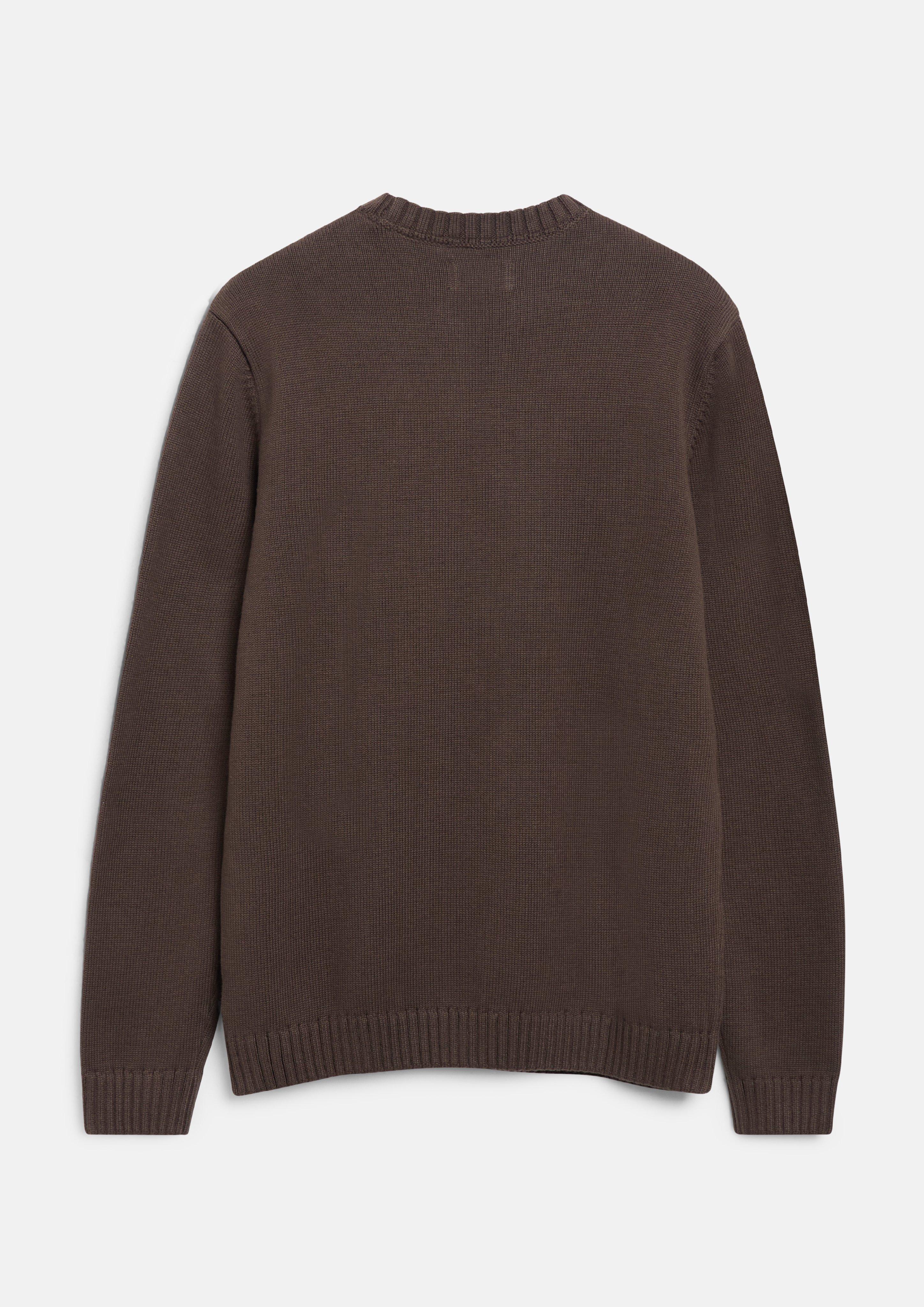Hommes Pull en tricot en brun de s.Oliver