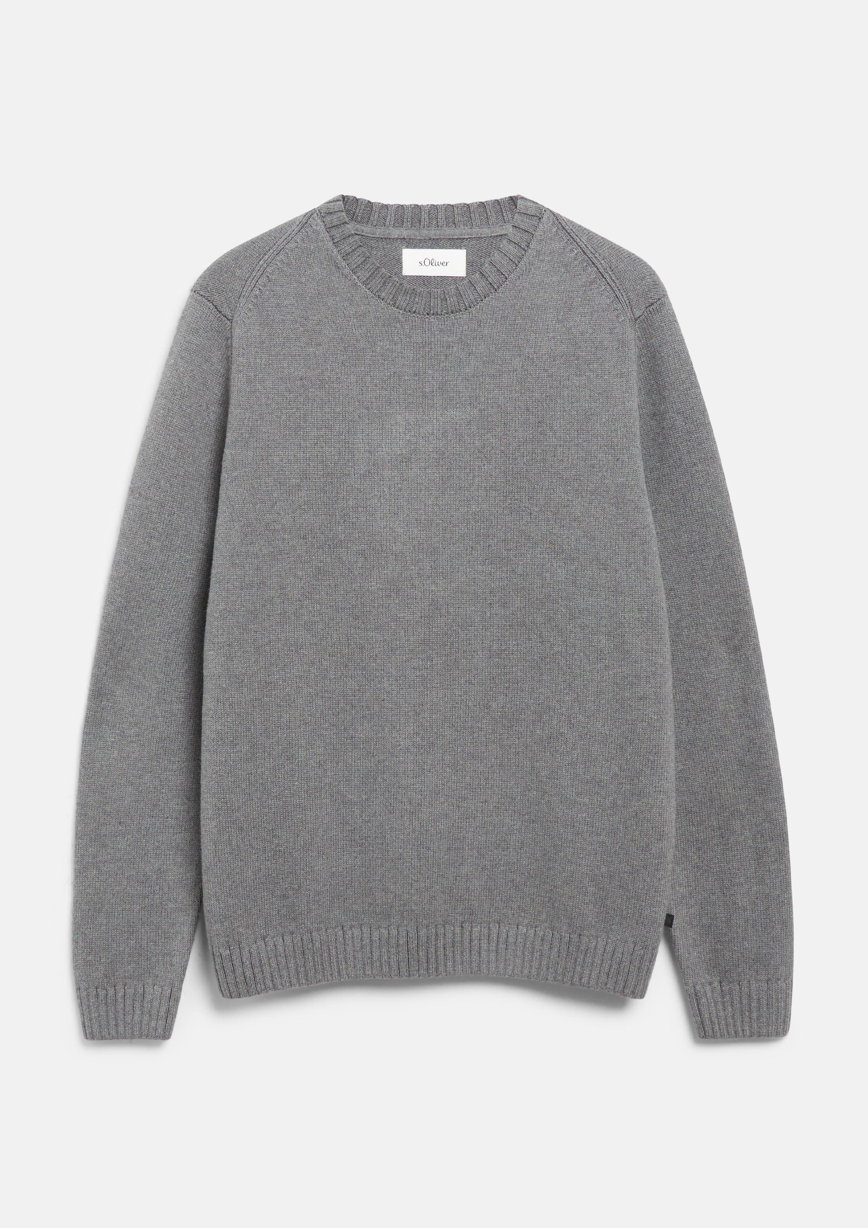 Pull en tricot en graphite de s.Oliver