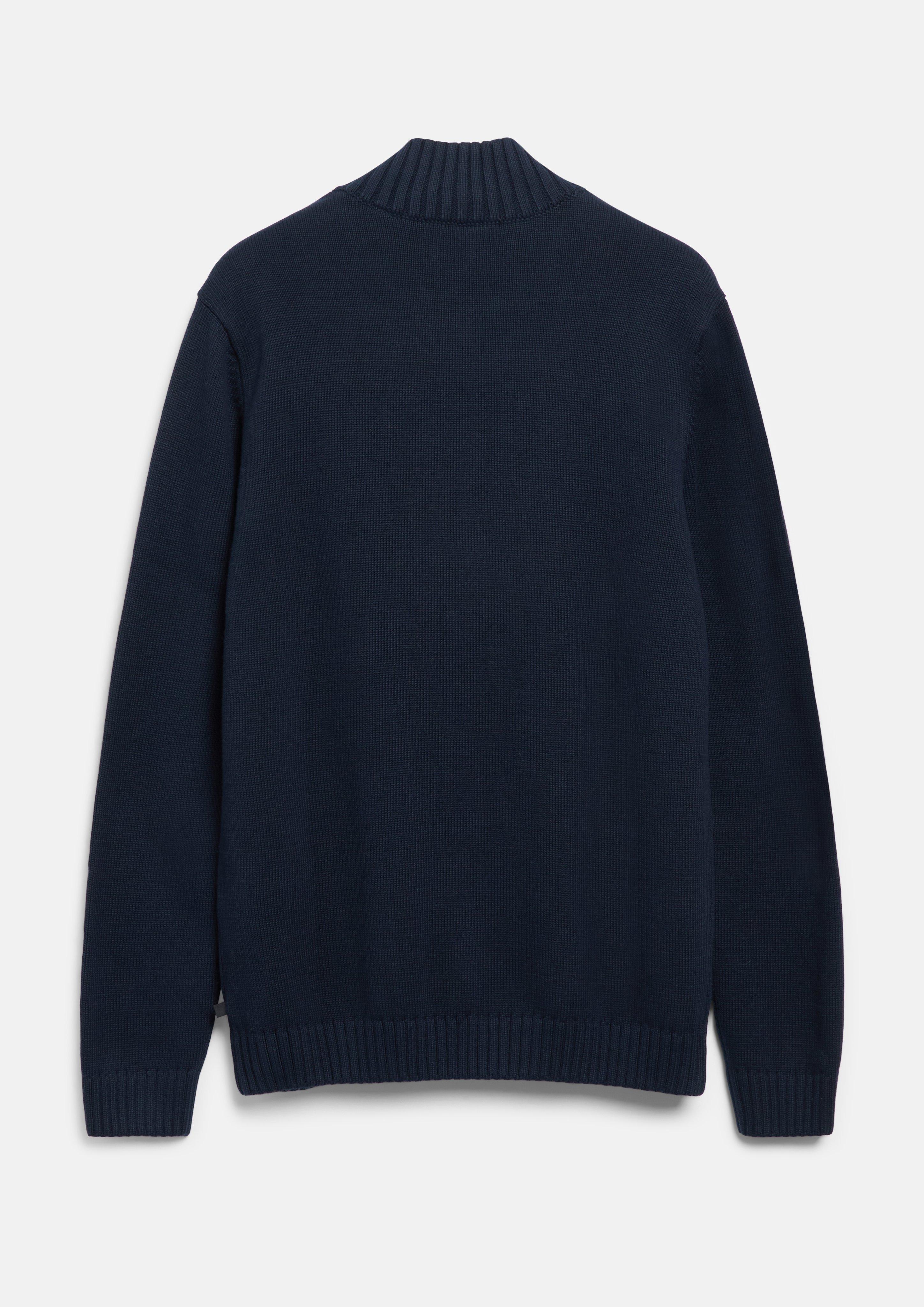 Heren Gebreid Vest in blauw van s.Oliver