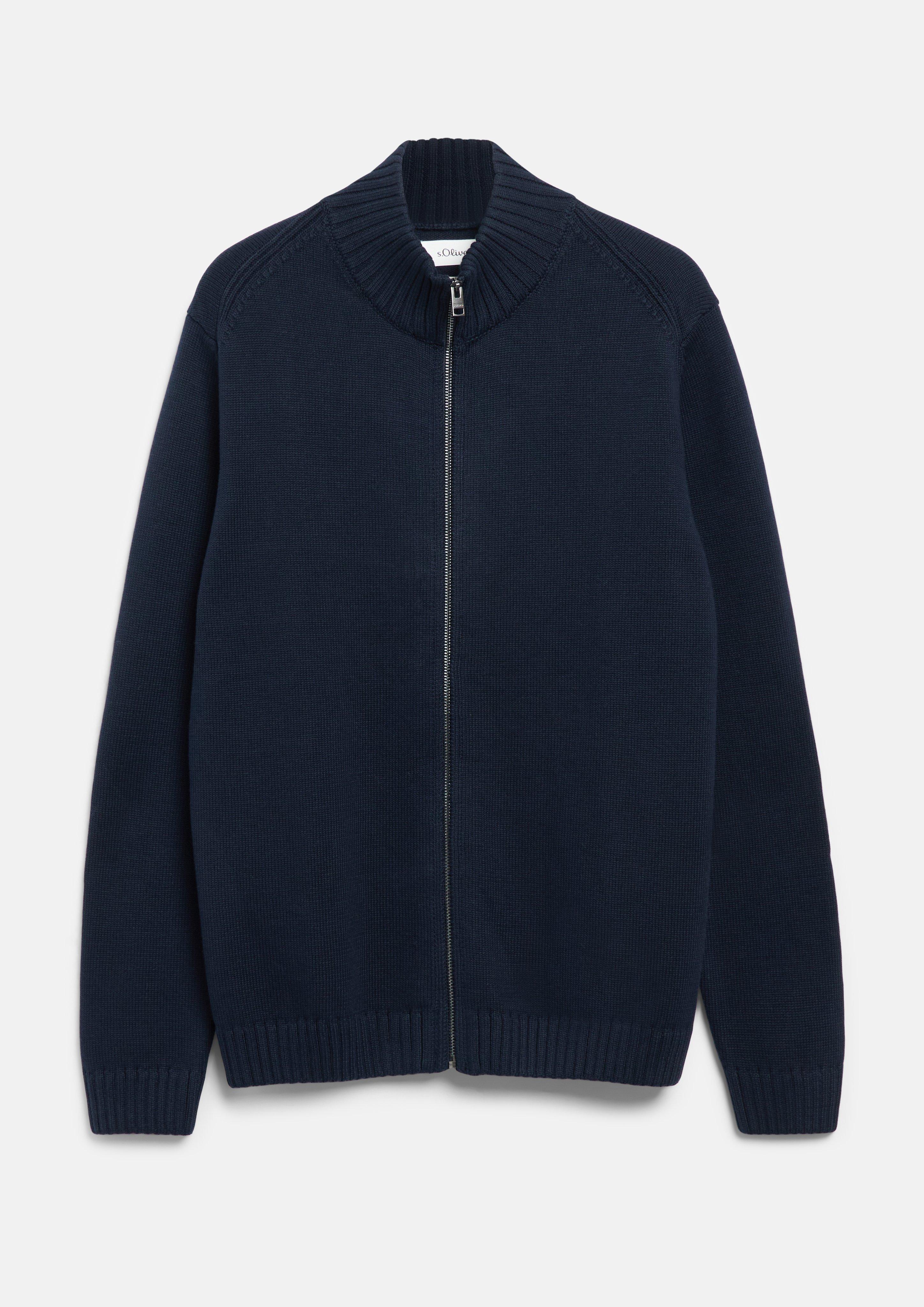 Gebreid Vest in navy van s.Oliver